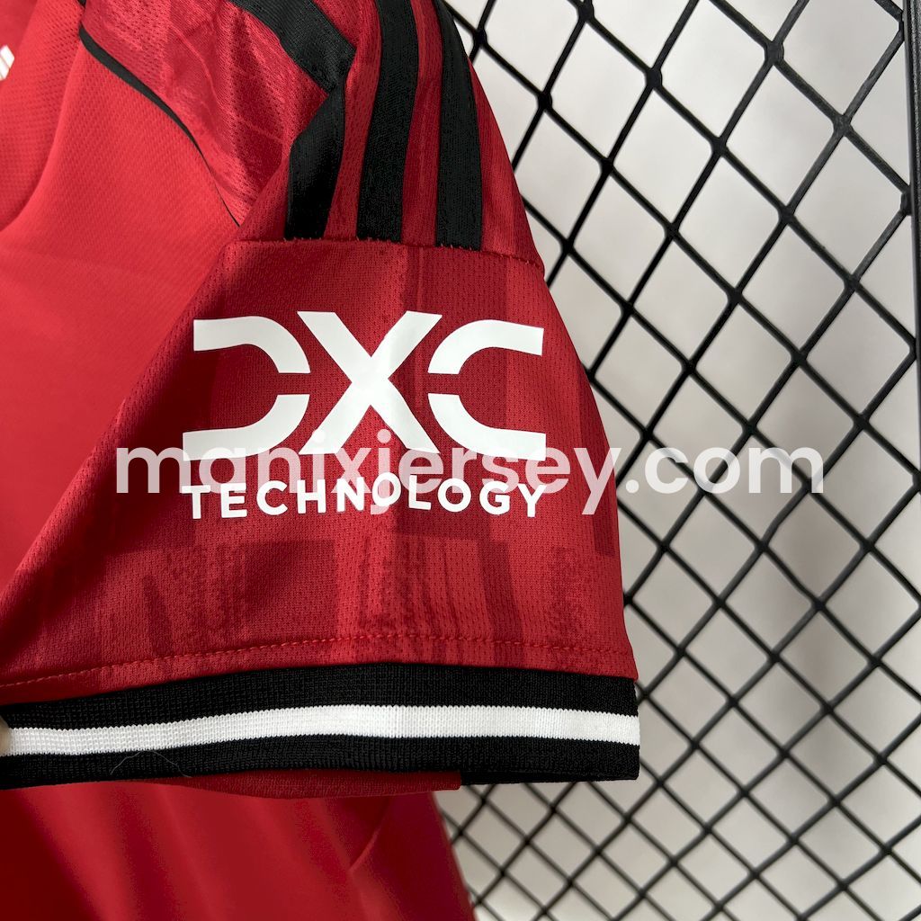 Manchester United 25-26 Home Kids Kit - UnitedFutballJersey