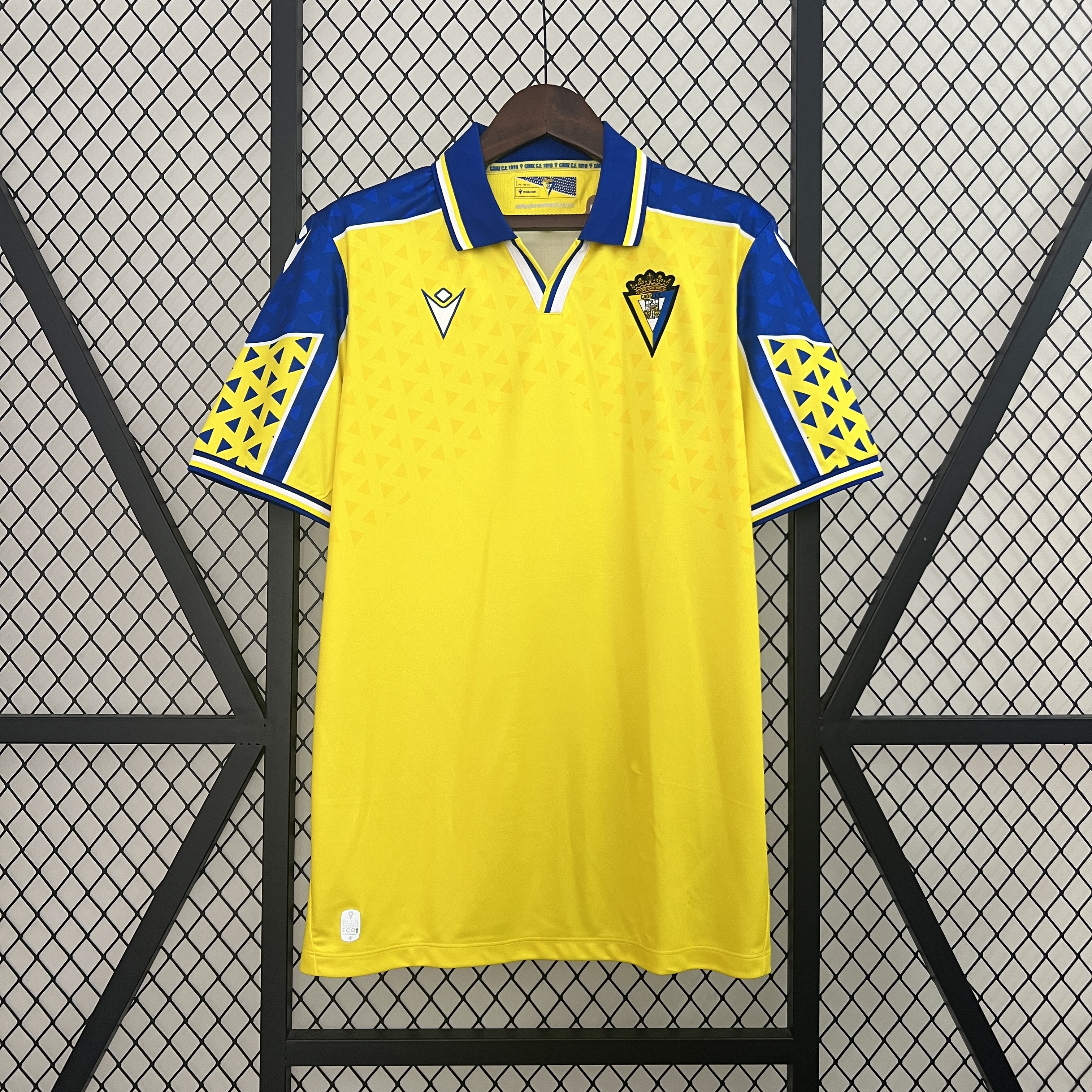 Cádiz Cadiz 24-25 Home Stadium Jersey - Fans Version - UnitedFutballJersey