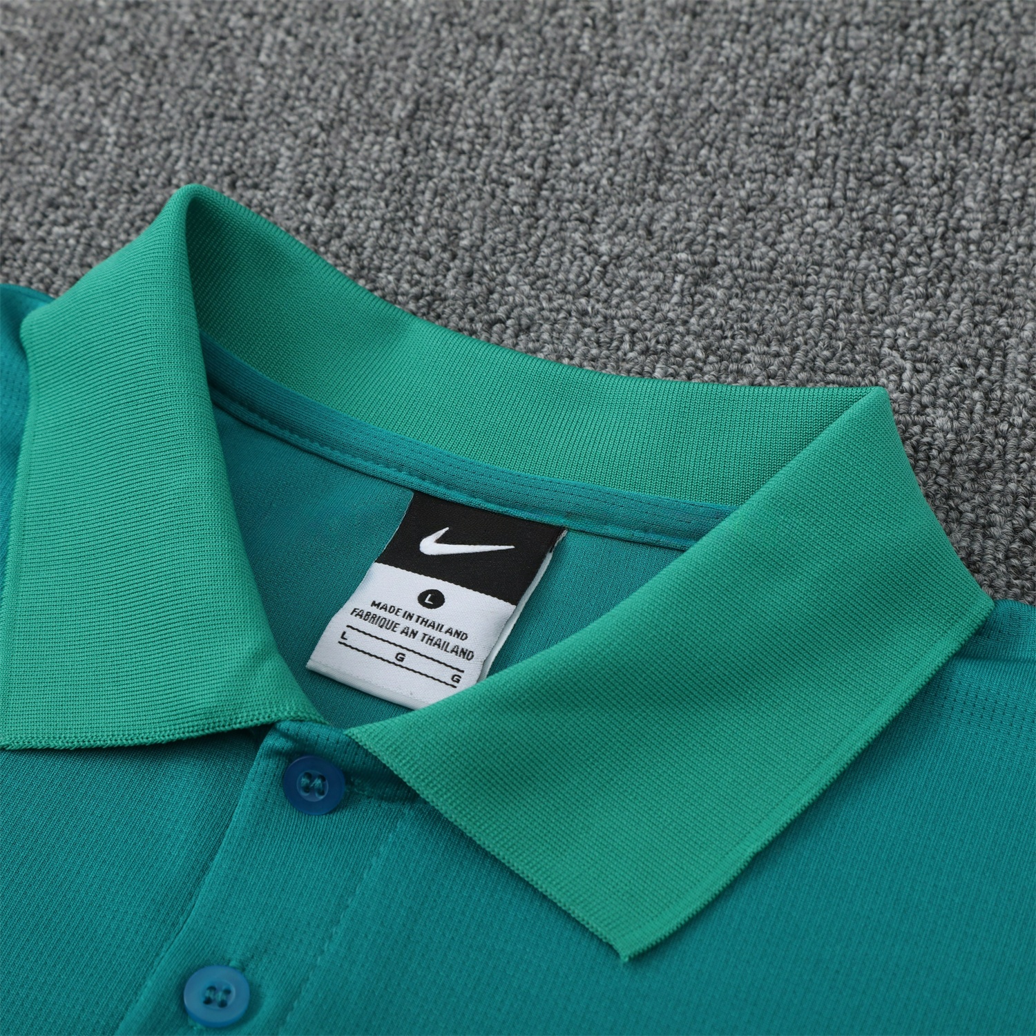 Portugal 25-26 POLO Short-Sleeve Training Set - Blue Green Top and Pants - UnitedFutballJersey