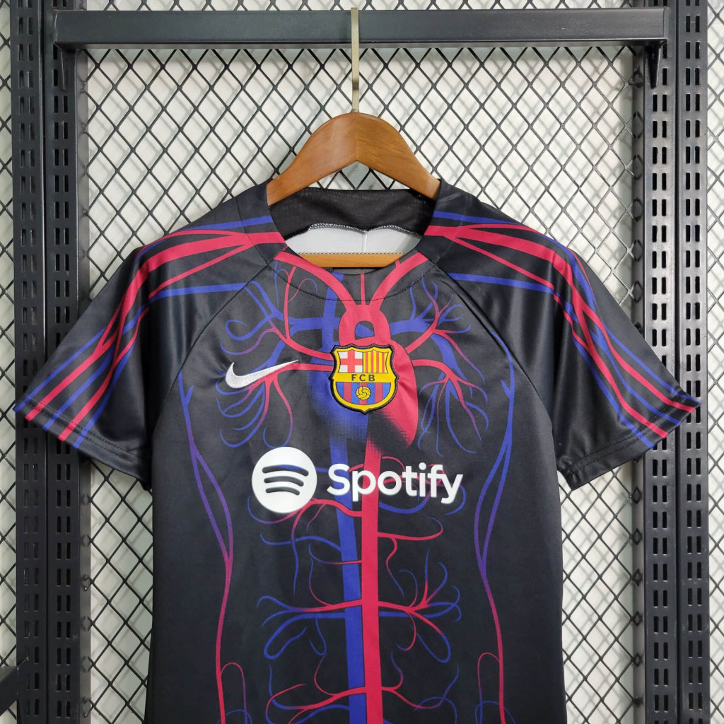 B.A.R.S.A X PT 23-24 Co-Branded Edition Kids Kit - UnitedFutballJersey