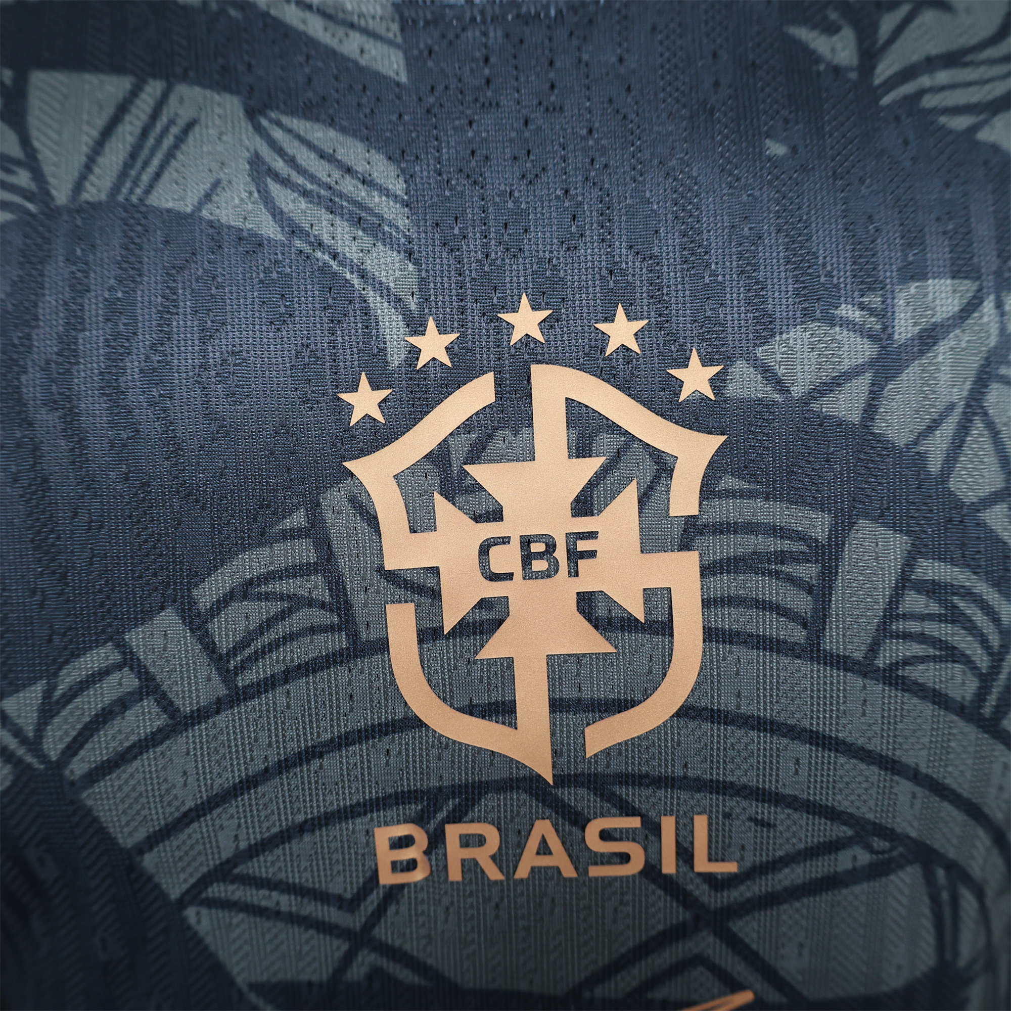 Brazil 2024 Black Face Graffiti Jersey - Player Version - UnitedFutballJersey