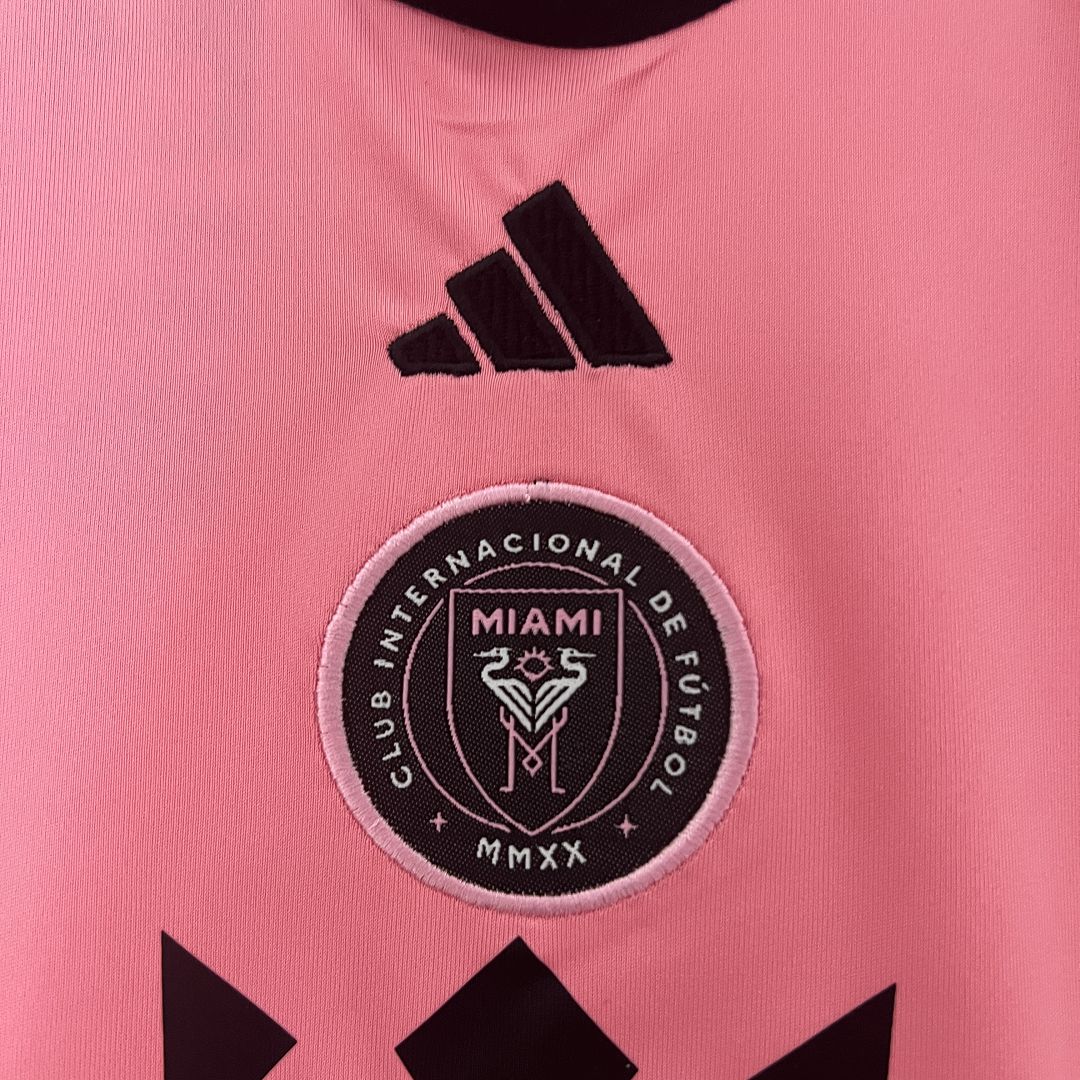 Inter Miami 2024 Home Stadium Kids Kit - UnitedFutballJersey
