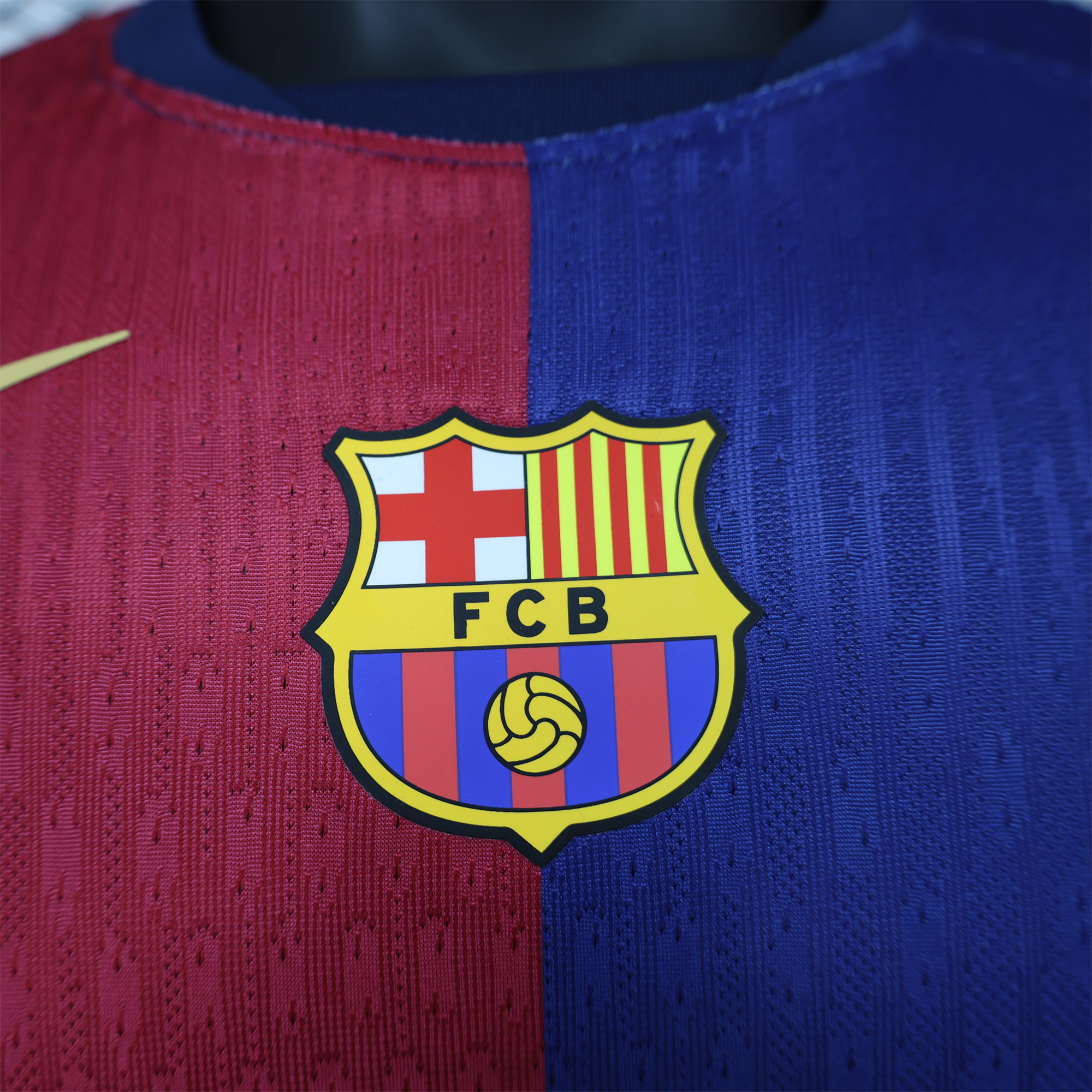Barcelona X Coldplay 24-25 Home Co-Branded Long Sleeve Jersey - Player Version - UnitedFutballJersey