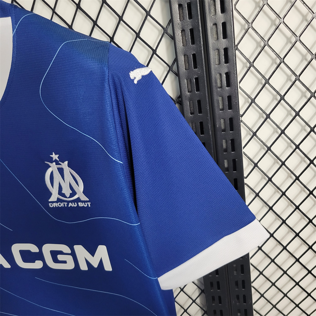 Marseille 23-24 Away Stadium Jersey - Fans Version - UnitedFutballJersey