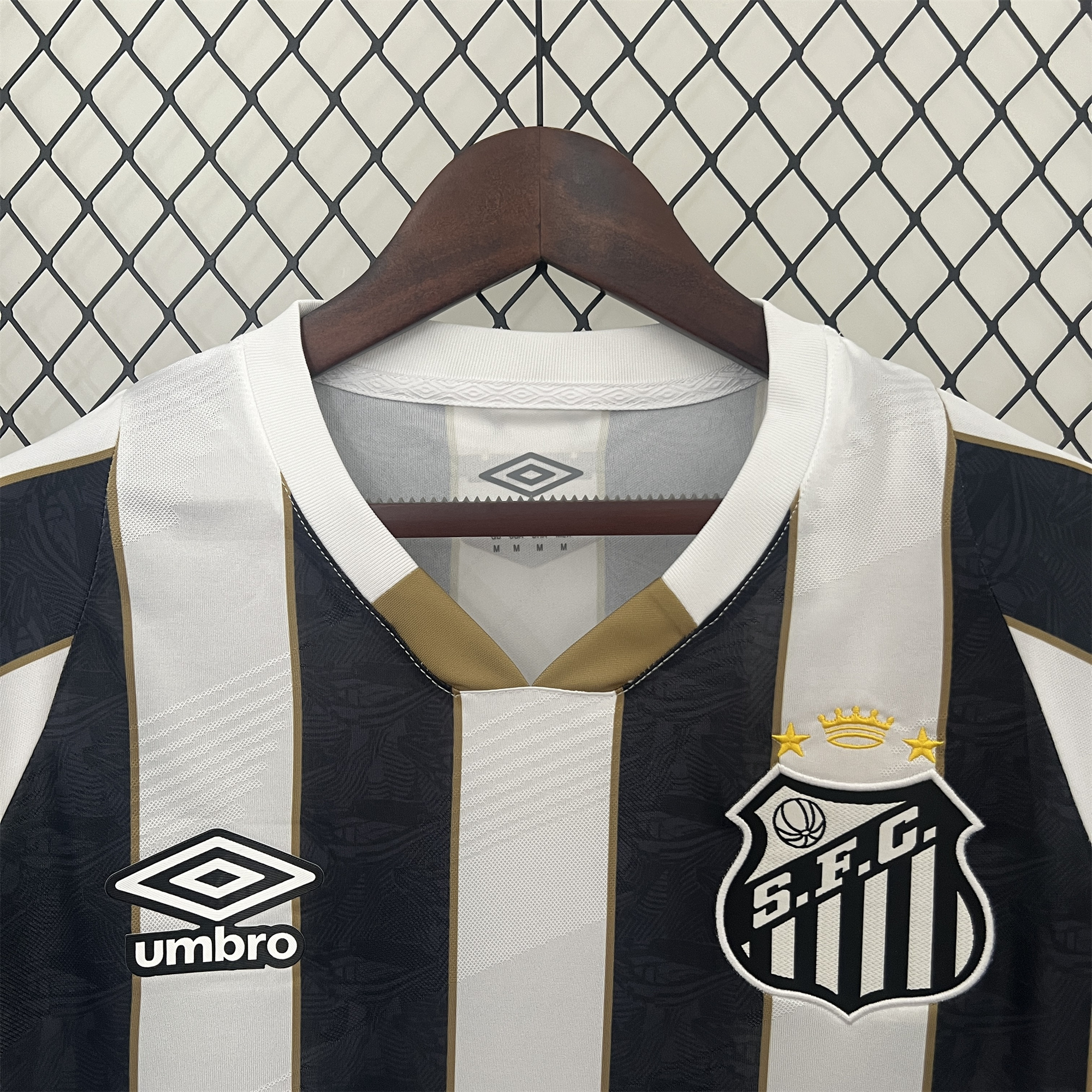 Santos 24-25 Away Jersey with Sponsors - Fans Version - UnitedFutballJersey