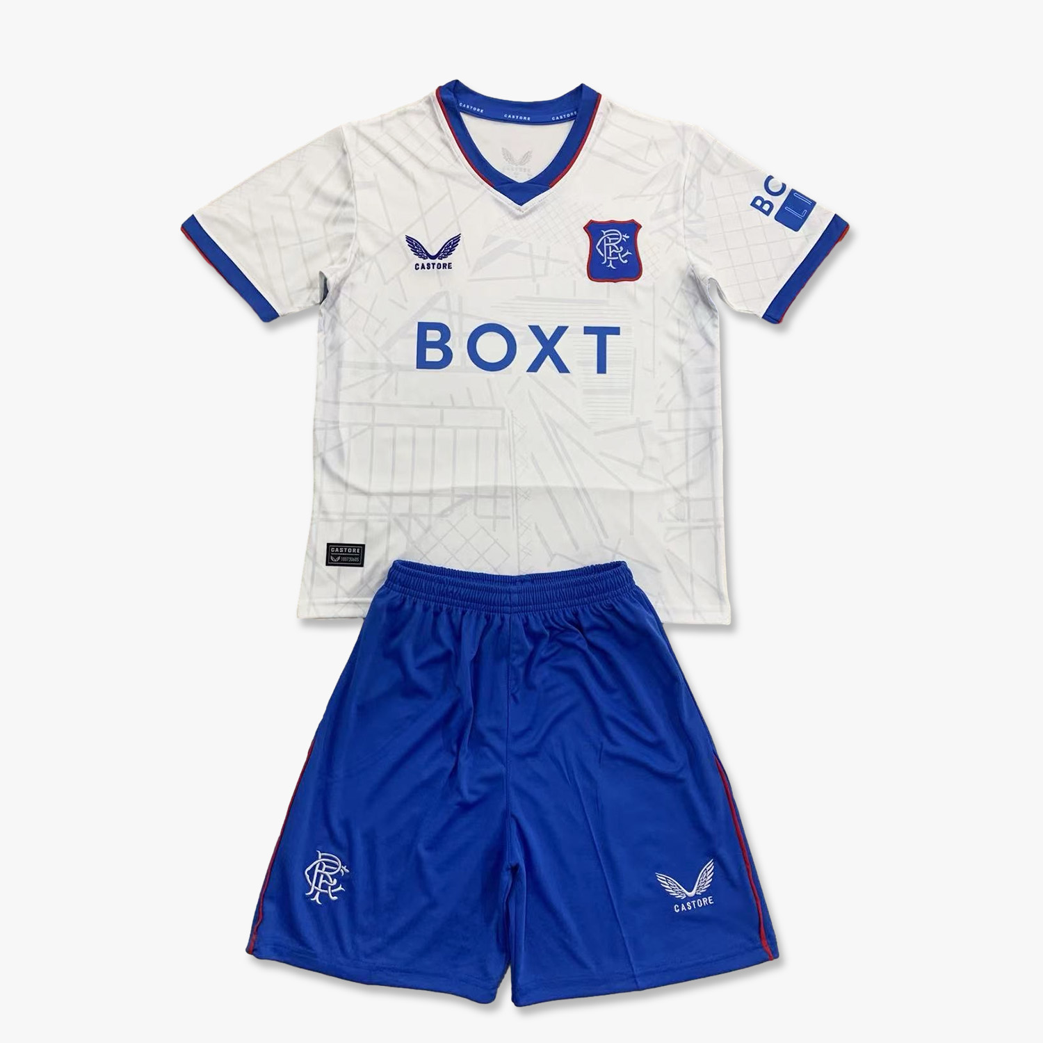 Glasgow Rangers 24-25 Away Kids Kit - UnitedFutballJersey