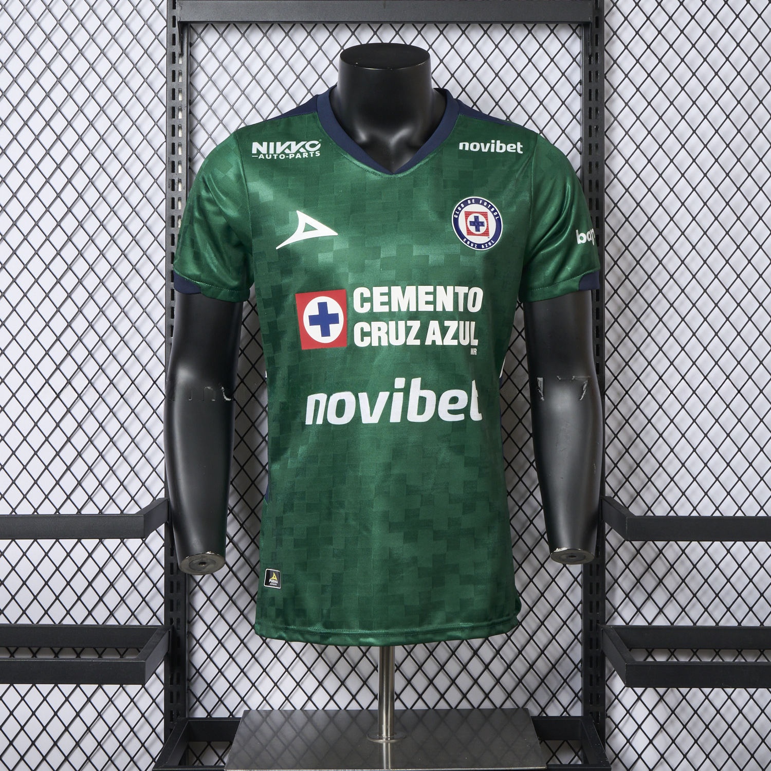 Cruz Azul 25-26 Goalkeeper Green Jersey - Player Version - UnitedFutballJersey
