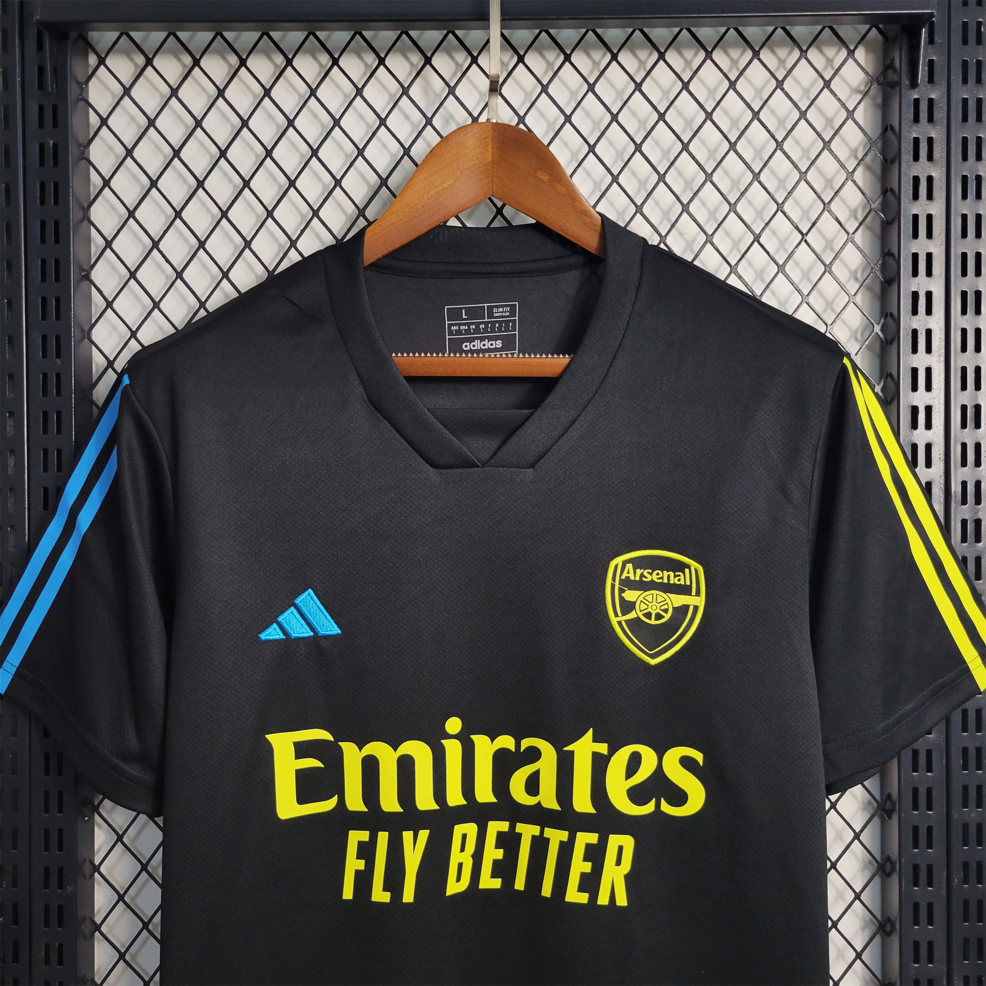 Arsenal Black 23/24 Training Shirt - Fans Version - UnitedFutballJersey