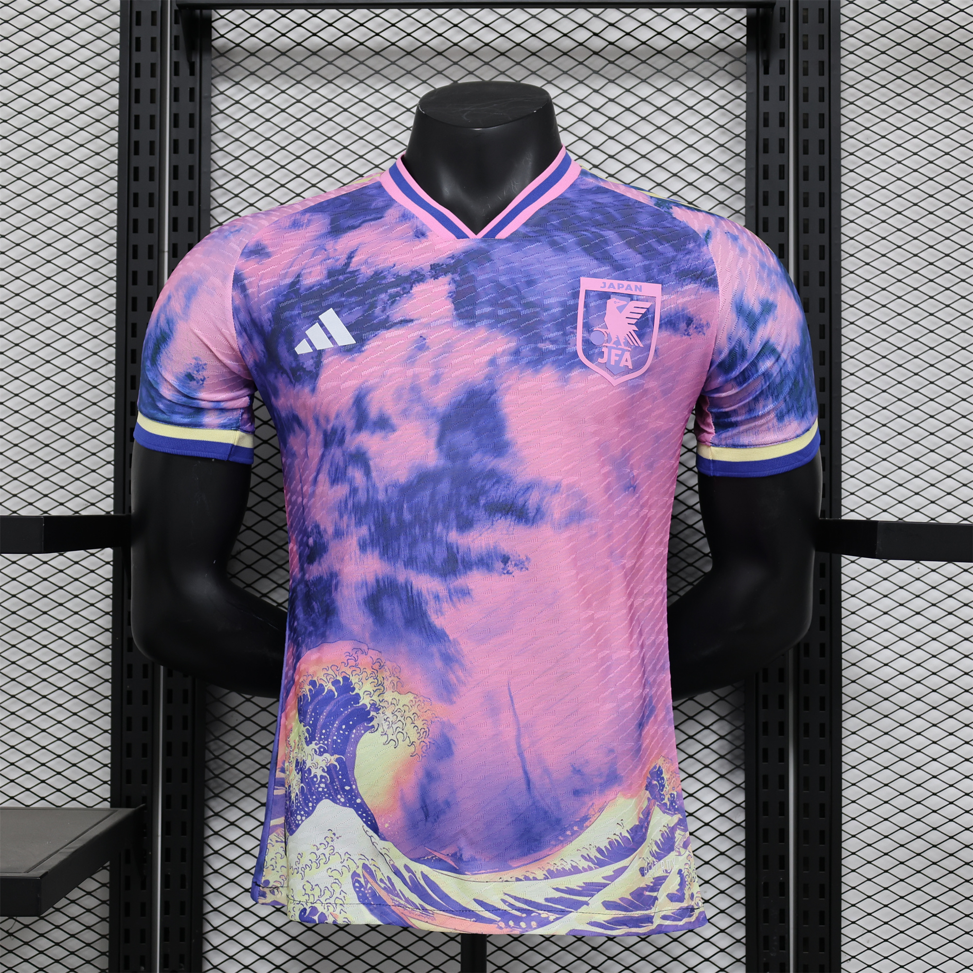 Japan 2024 Pink Waves Special Edition Jersey - Player Version - UnitedFutballJersey