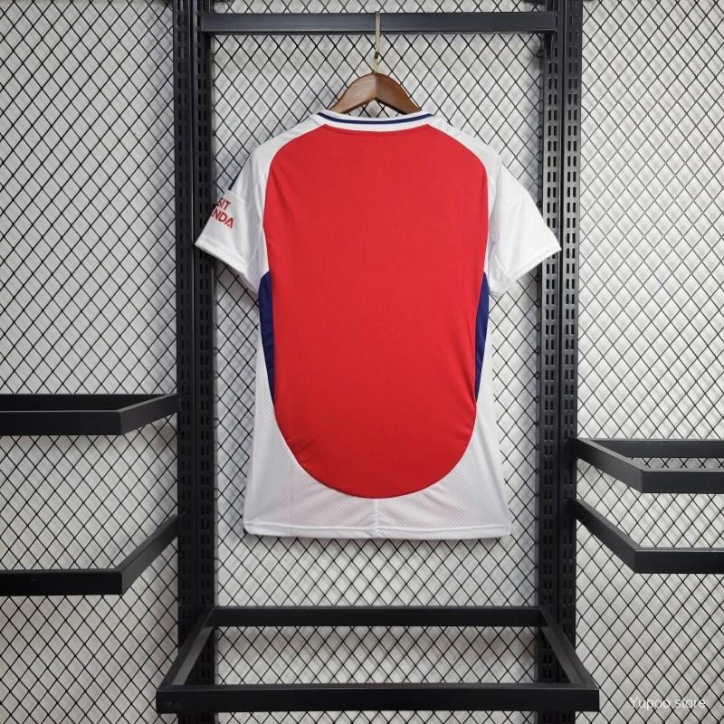 Women's Arsenal 24-25 Home Jersey - UnitedFutballJersey