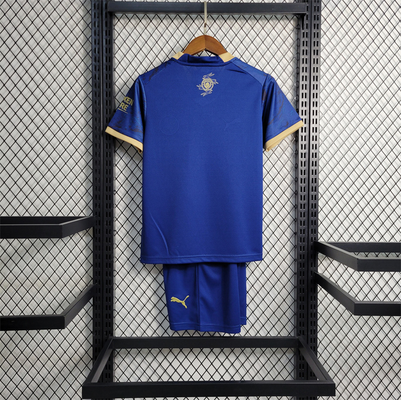 Manchester City 23-24 Blue Kids Kit - UnitedFutballJersey