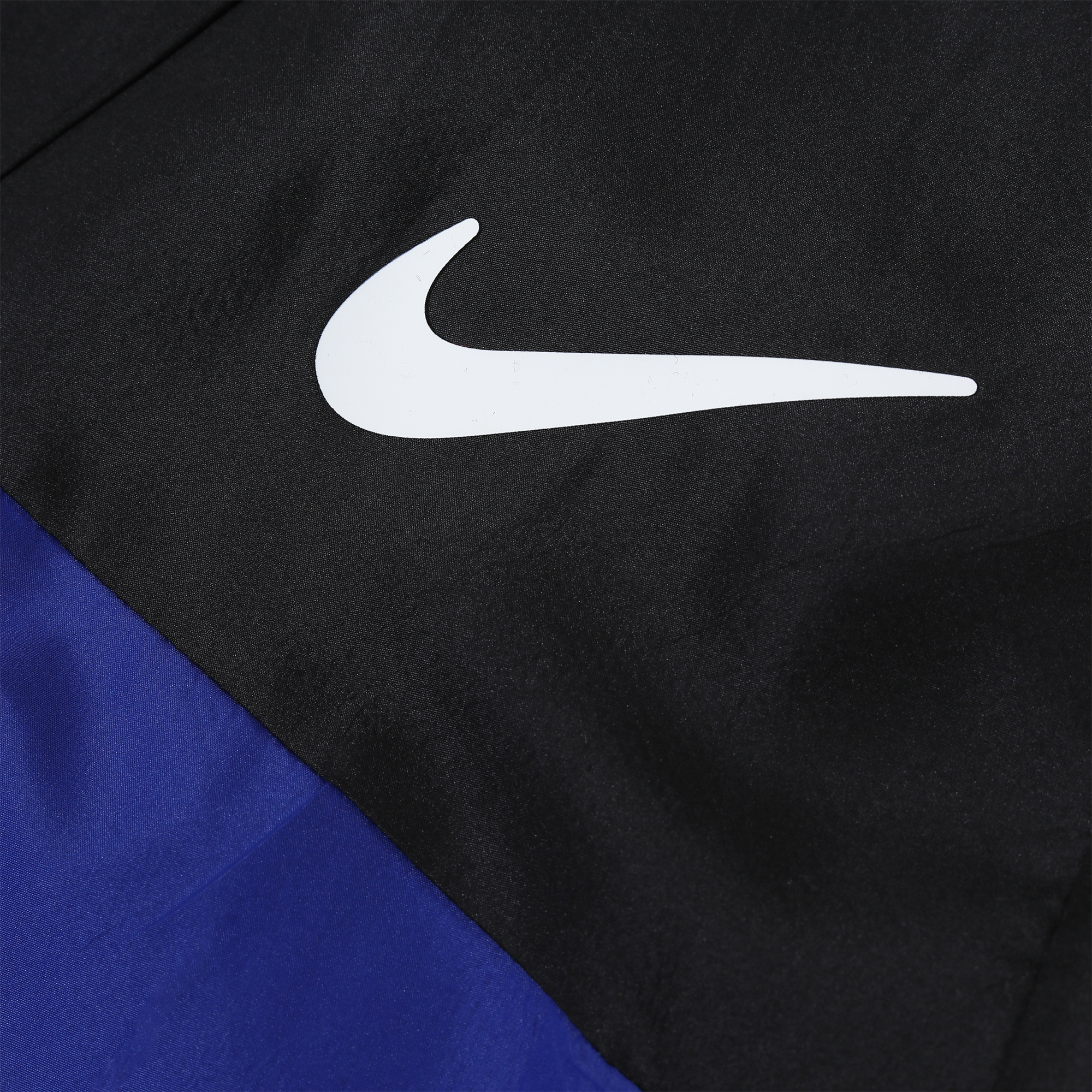 Inter Milan 24-25 Blue & Black Hooded Windbreaker - Player Version - UnitedFutballJersey