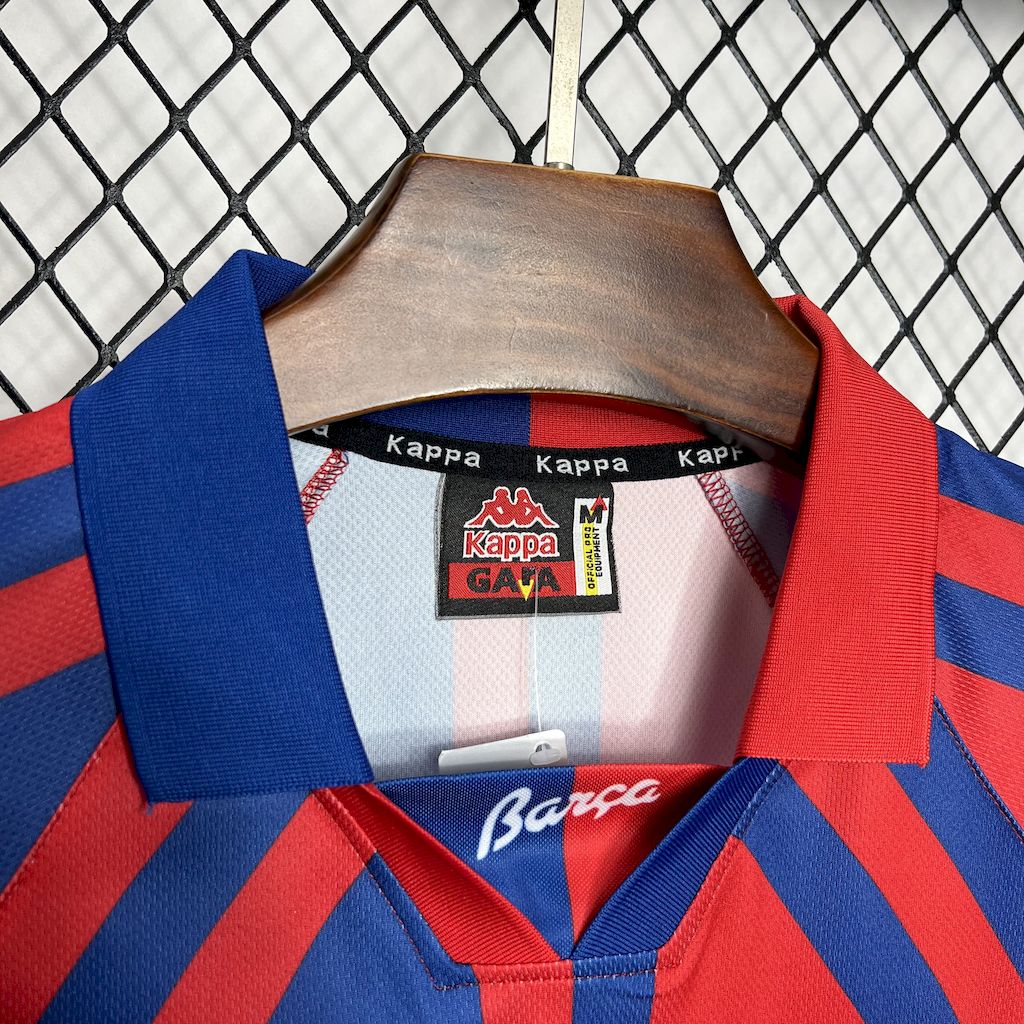 Retro Barcelona 1997-98 European Home Jersey - UnitedFutballJersey