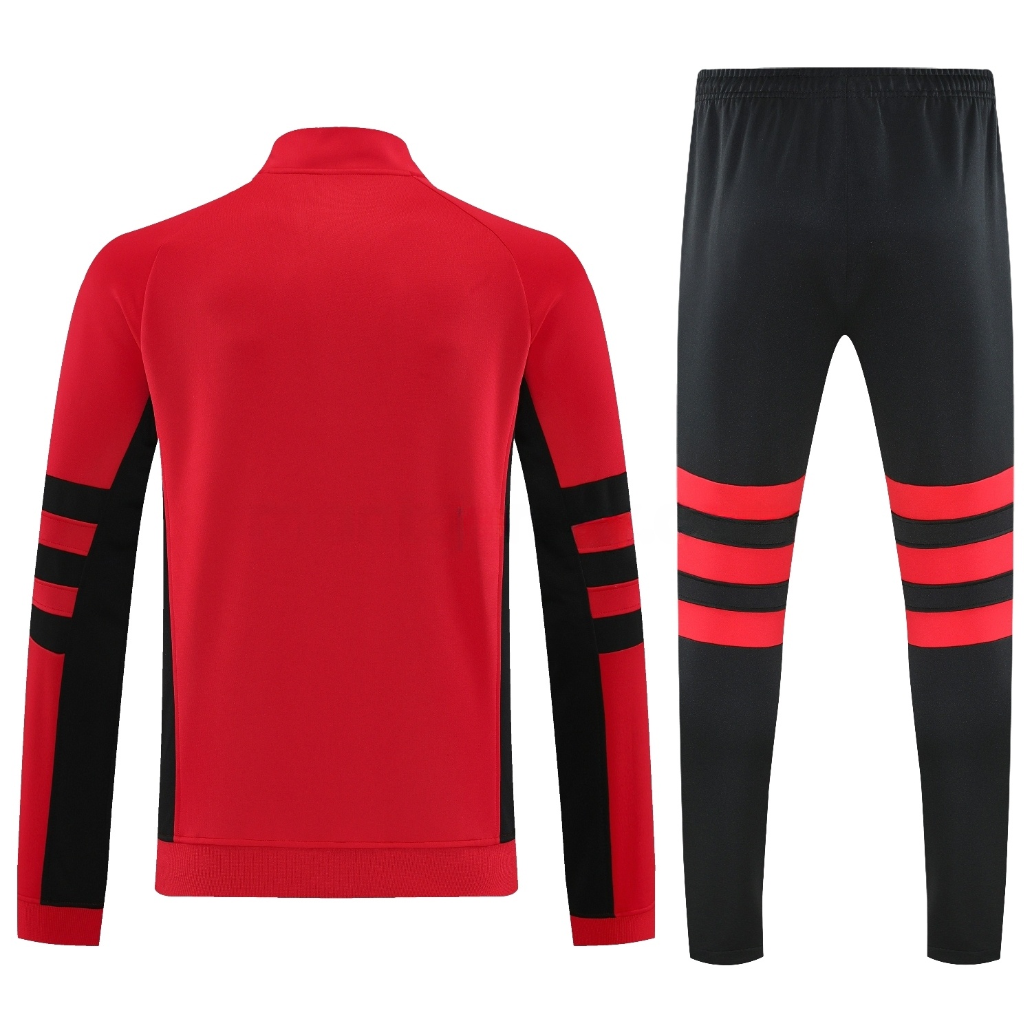 River Plate 25-26 Terrace Jacket Training Tracksuit - Red Jackets & Black Pants - UnitedFutballJersey