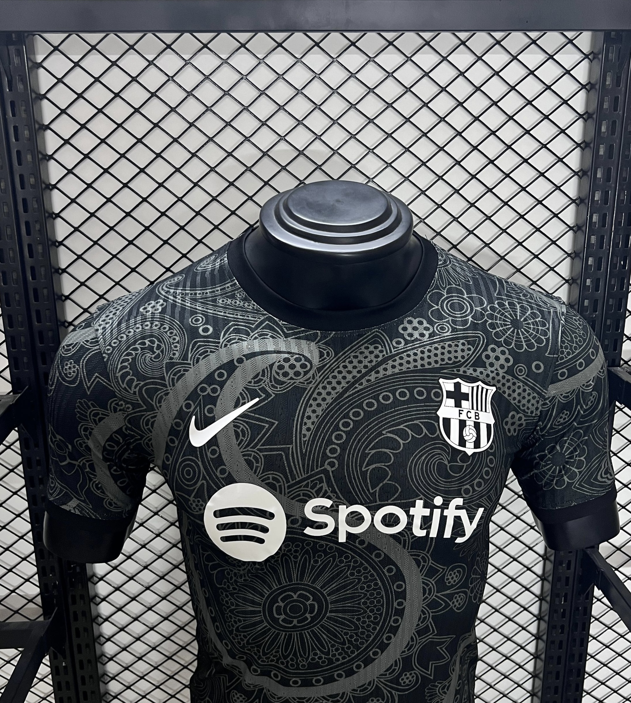 B.A.R.S.A 24-25 Black Speical Jersey - Player Version - UnitedFutballJersey