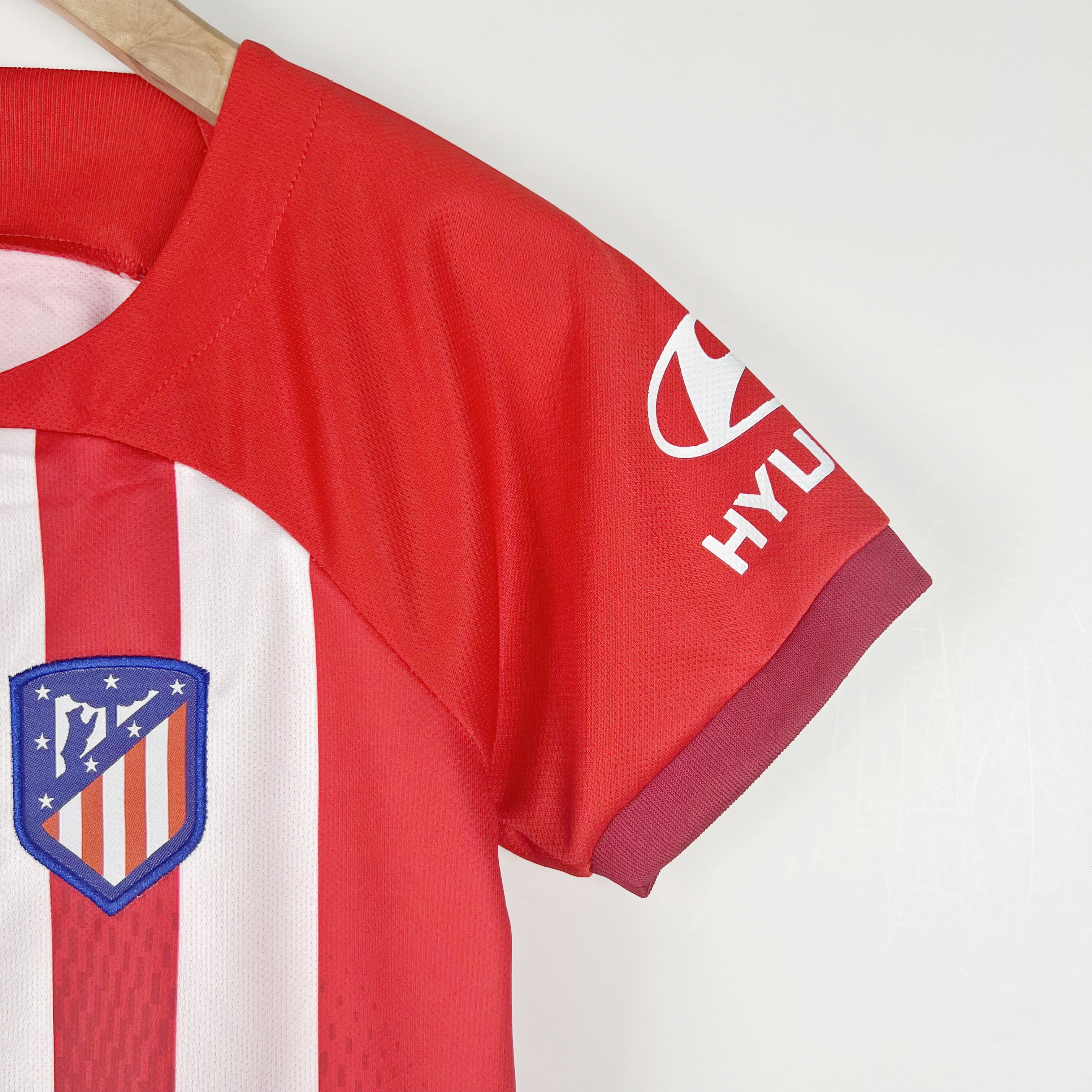 Atletico Madrid 23-24 Home Kids Kit - UnitedFutballJersey