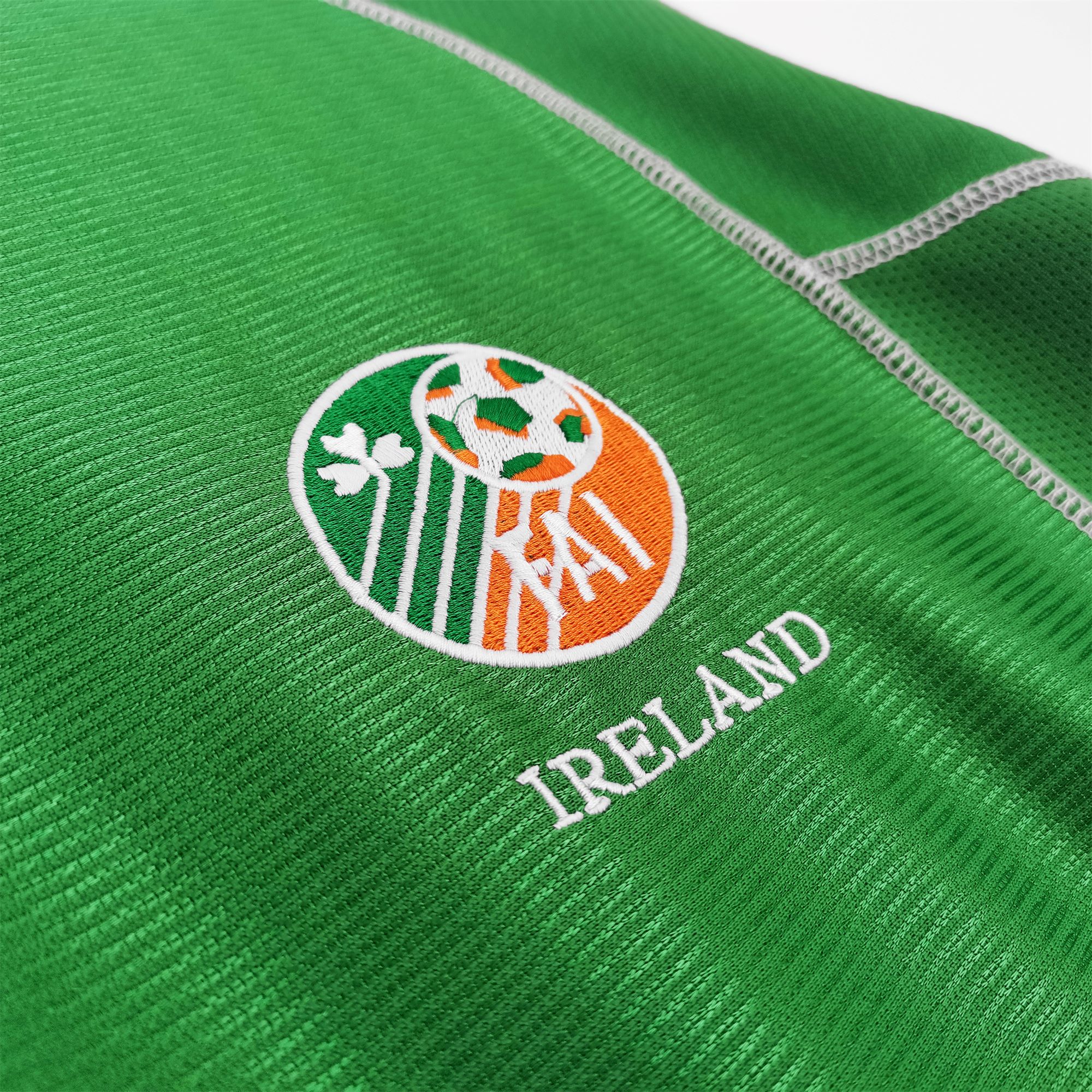 Retro Ireland 2002 Home Stadium Jersey - UnitedFutballJersey