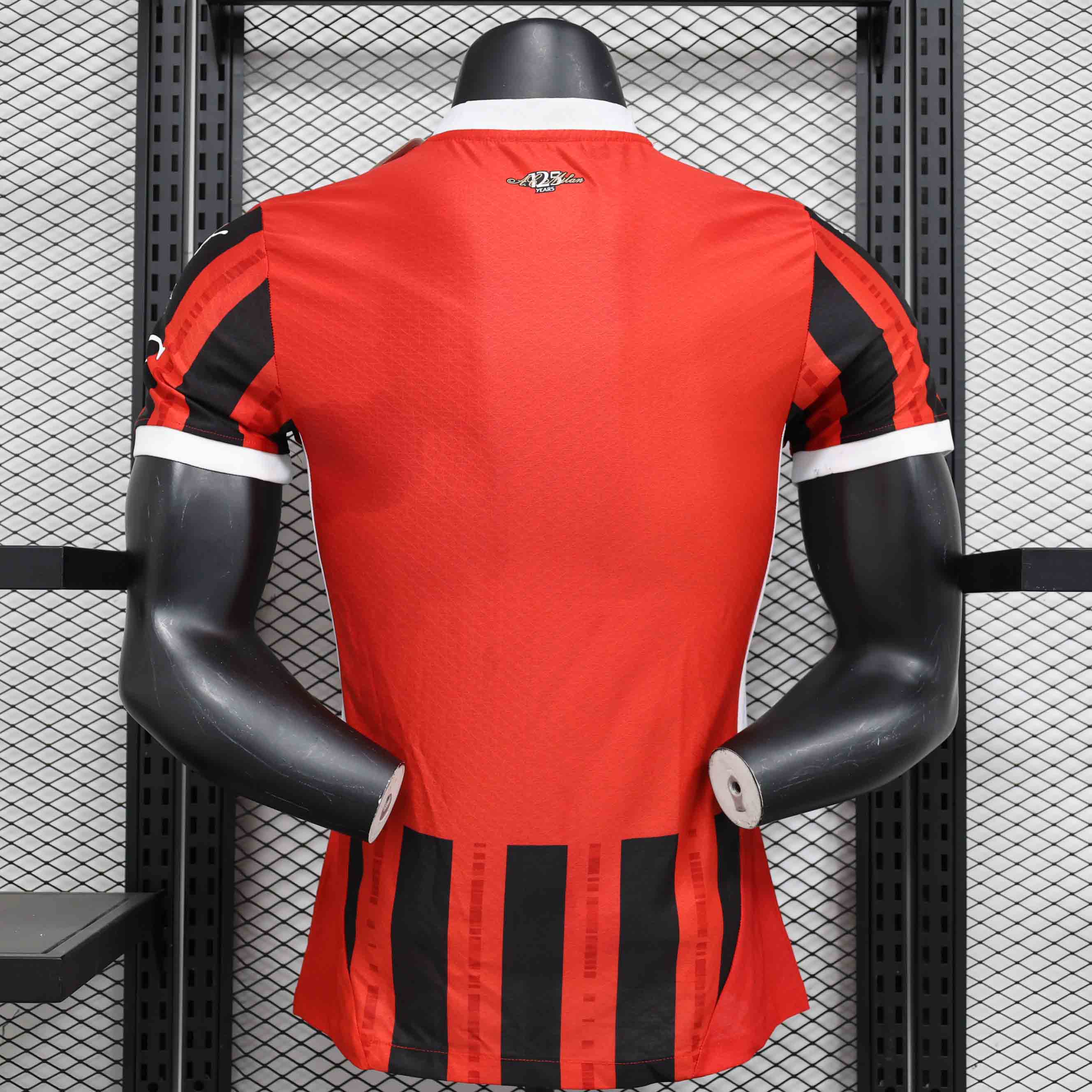 AC Milan 24-25 Home Stadium Jersey - Player Version - UnitedFutballJersey
