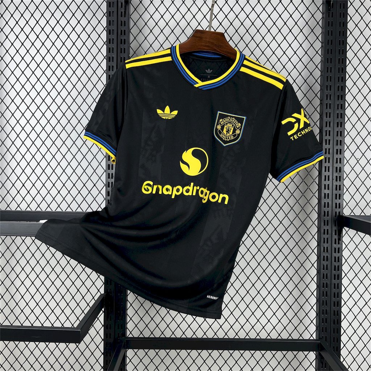 Manchester United 25-26 Third Black Jersey - Fans Version - UnitedFutballJersey