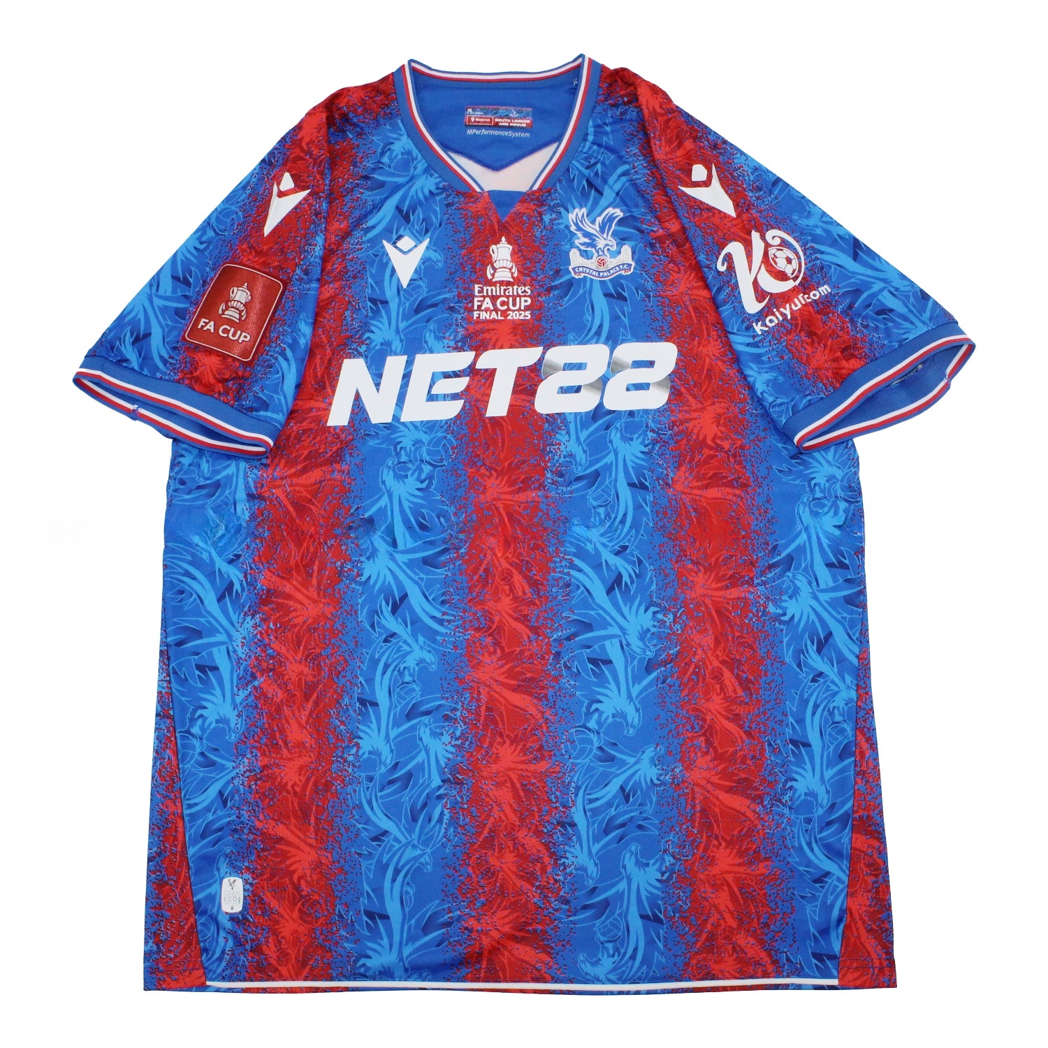 Crystal Palace 24-25 FA CUP FINAL Home Jersey - Fans Version - UnitedFutballJersey