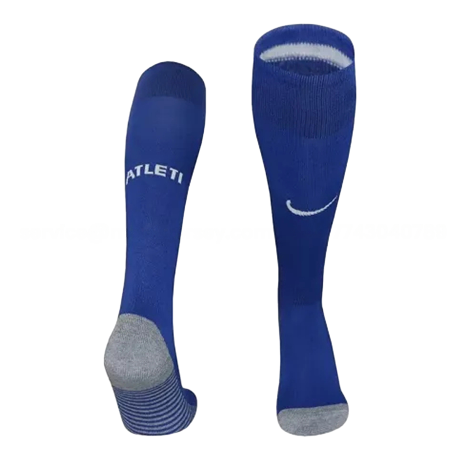 Atletico Madrid 25-26 Home Socks - Blue - UnitedFutballJersey