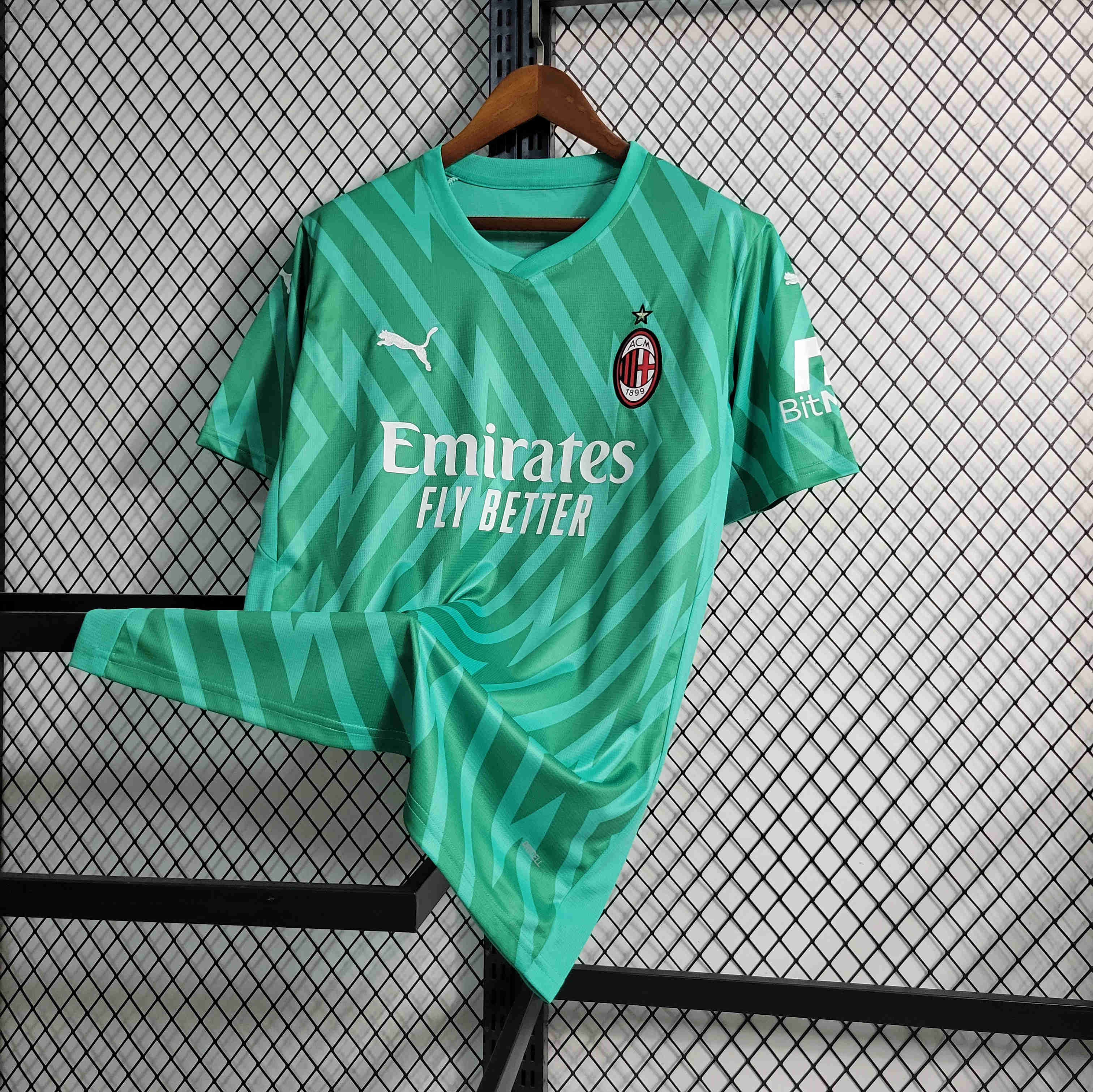AC Milan 23-24 Green Goalkeeper Jersey - Fans Version - UnitedFutballJersey