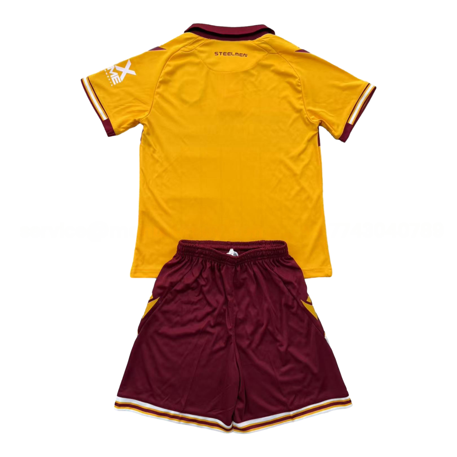 Motherwell 25-26 Home Kids Kit - UnitedFutballJersey