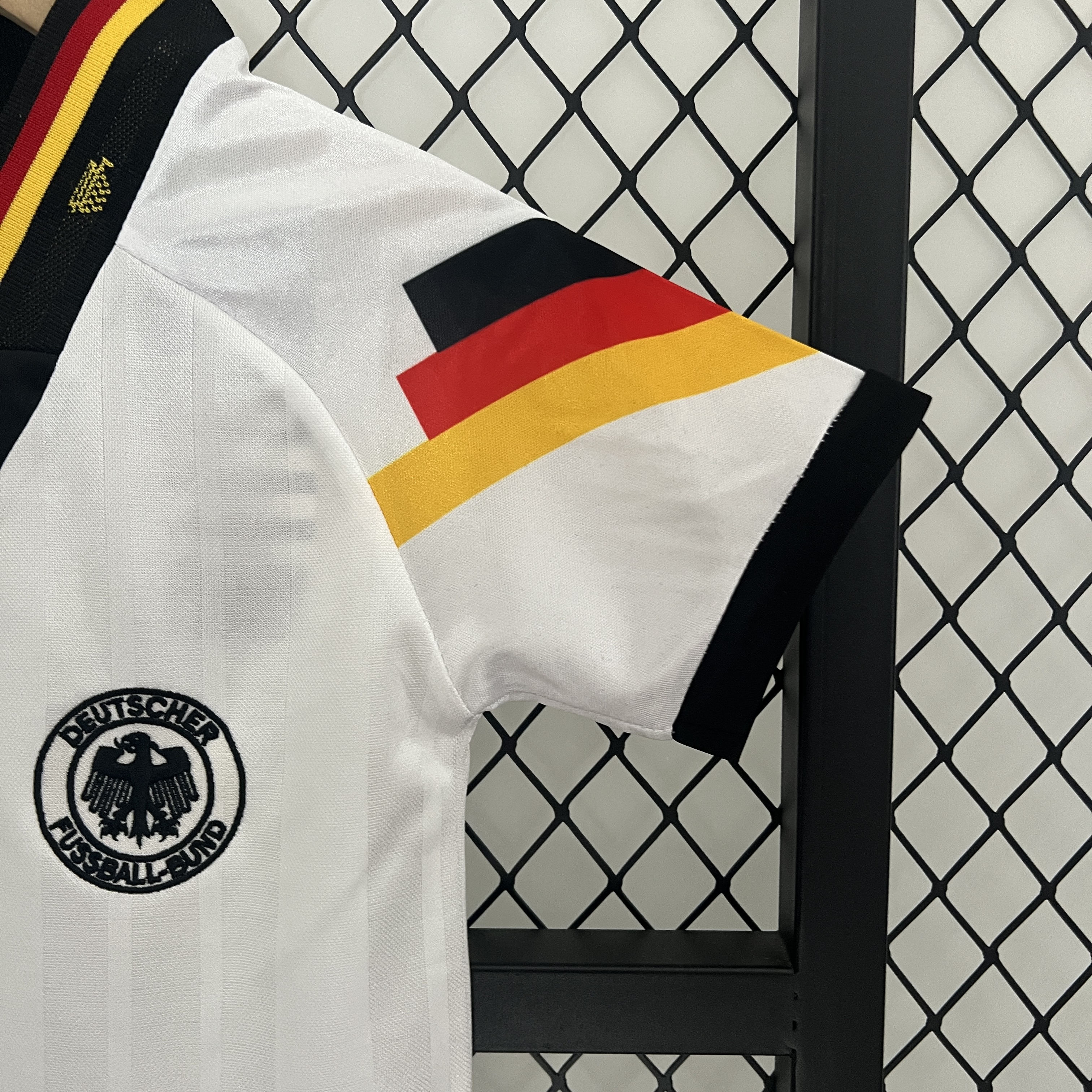 Retro Germany 1992 Home Stadium Kids Kit - UnitedFutballJersey