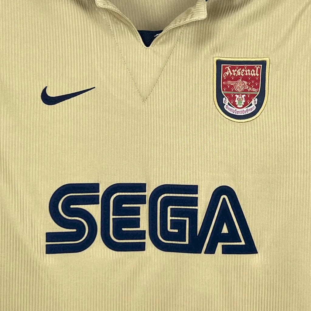 Retro Arsenal 2001-02 Away Long Sleeves Jersey - UnitedFutballJersey