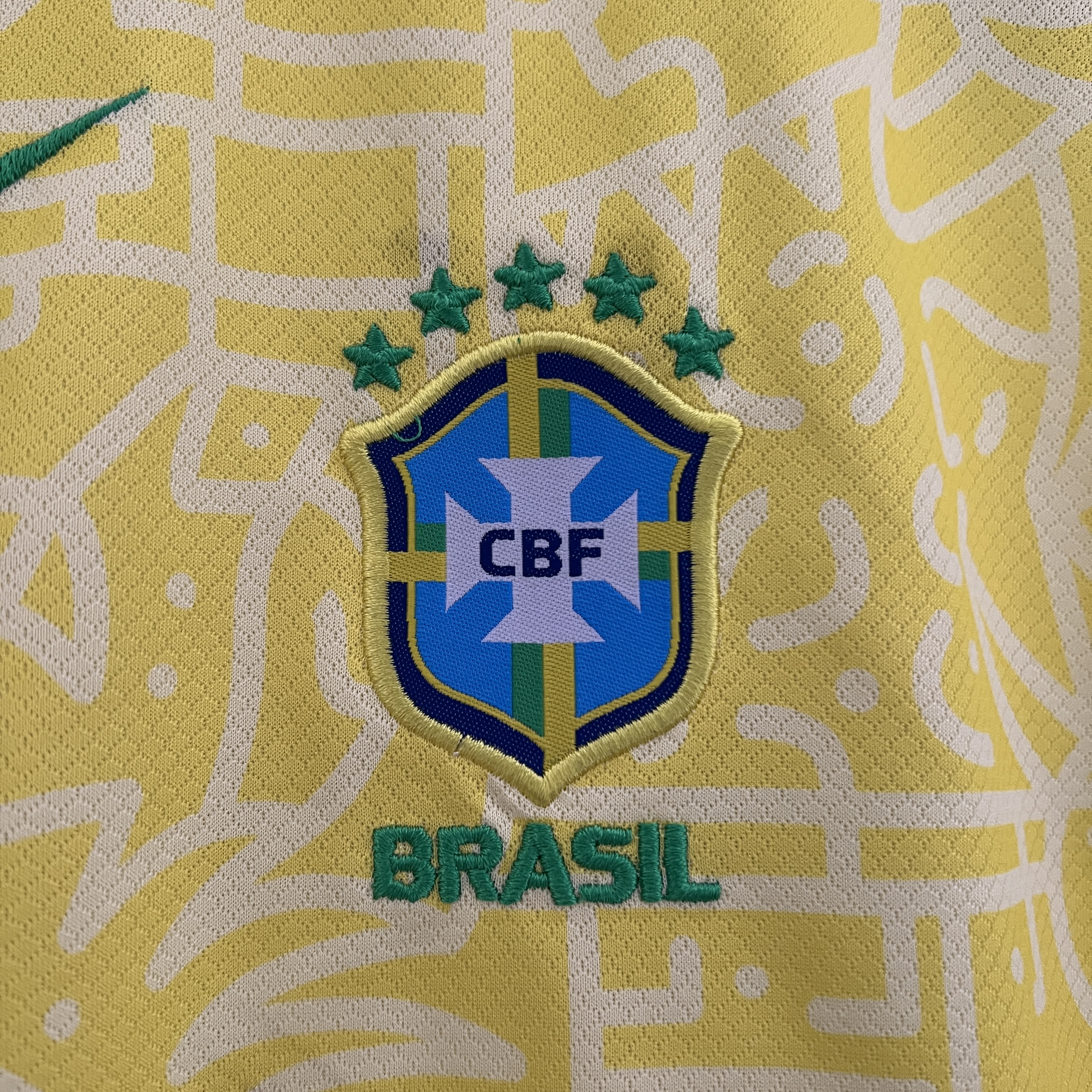 Brazil 2024 Home Stadium Kids Kit - UnitedFutballJersey
