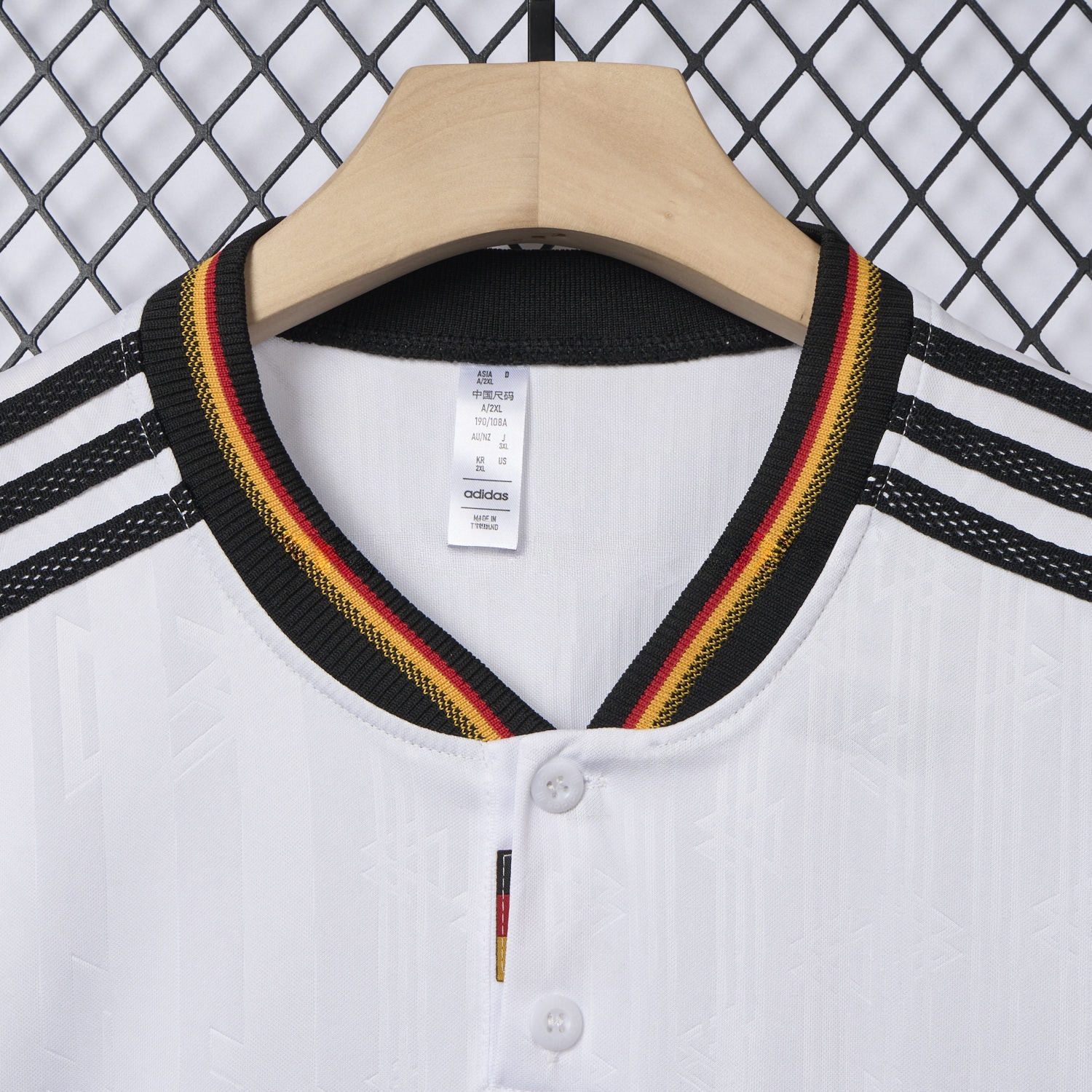 Retro Germany 1996 Home Long Sleeves Jersey - UnitedFutballJersey