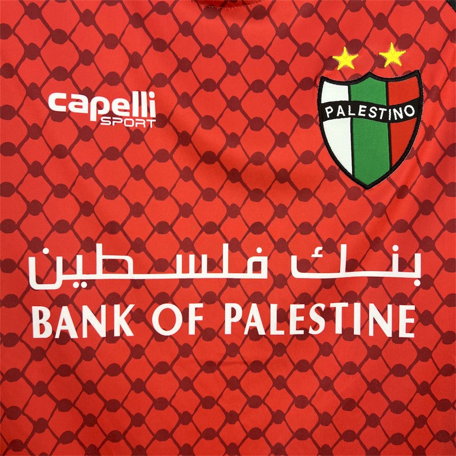 Club Deportivo Palestino 25-26 Red Goalkeeper Jersey - Fans Version - UnitedFutballJersey