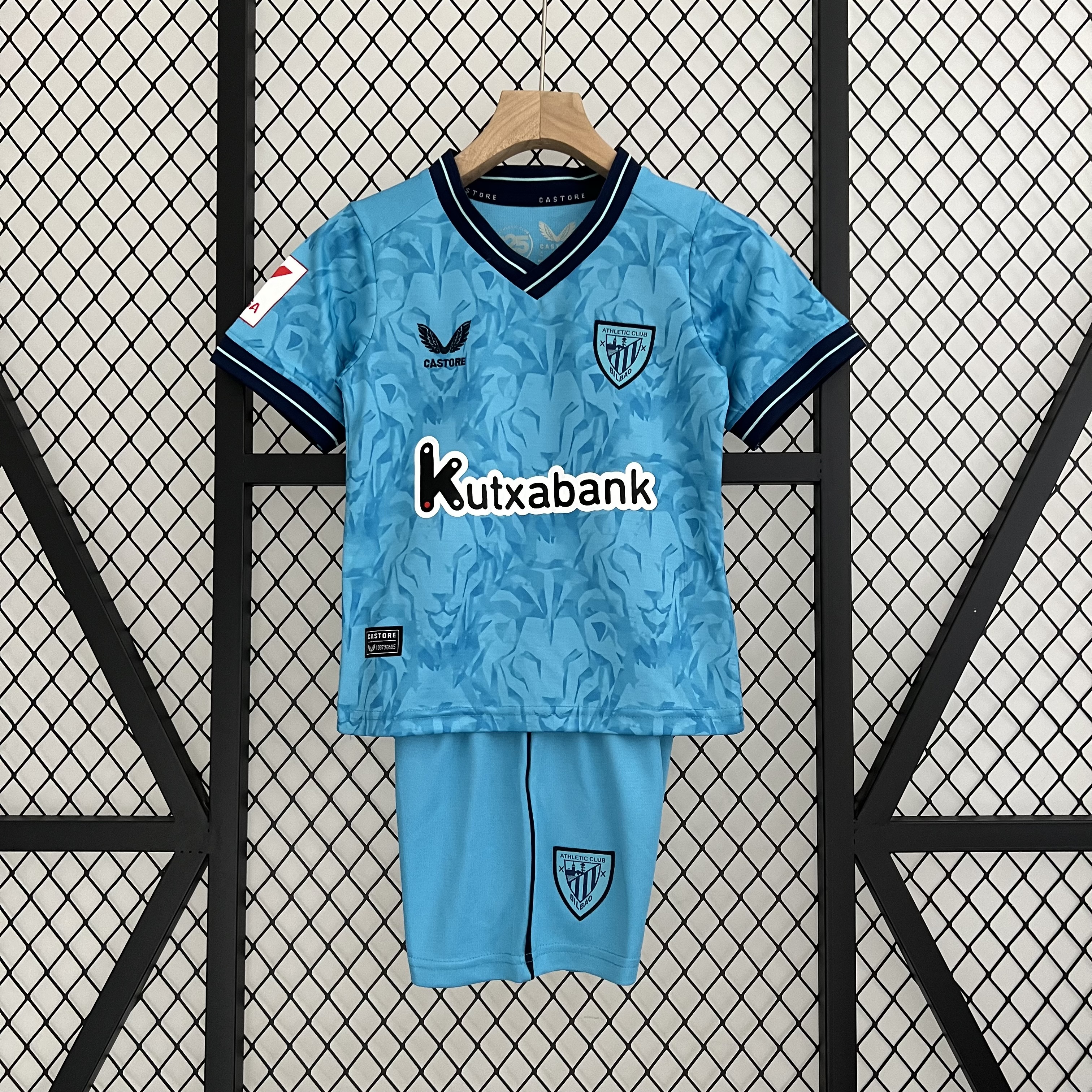 Athletic Bilbao 23-24 Away Stadium Kids Kit - UnitedFutballJersey