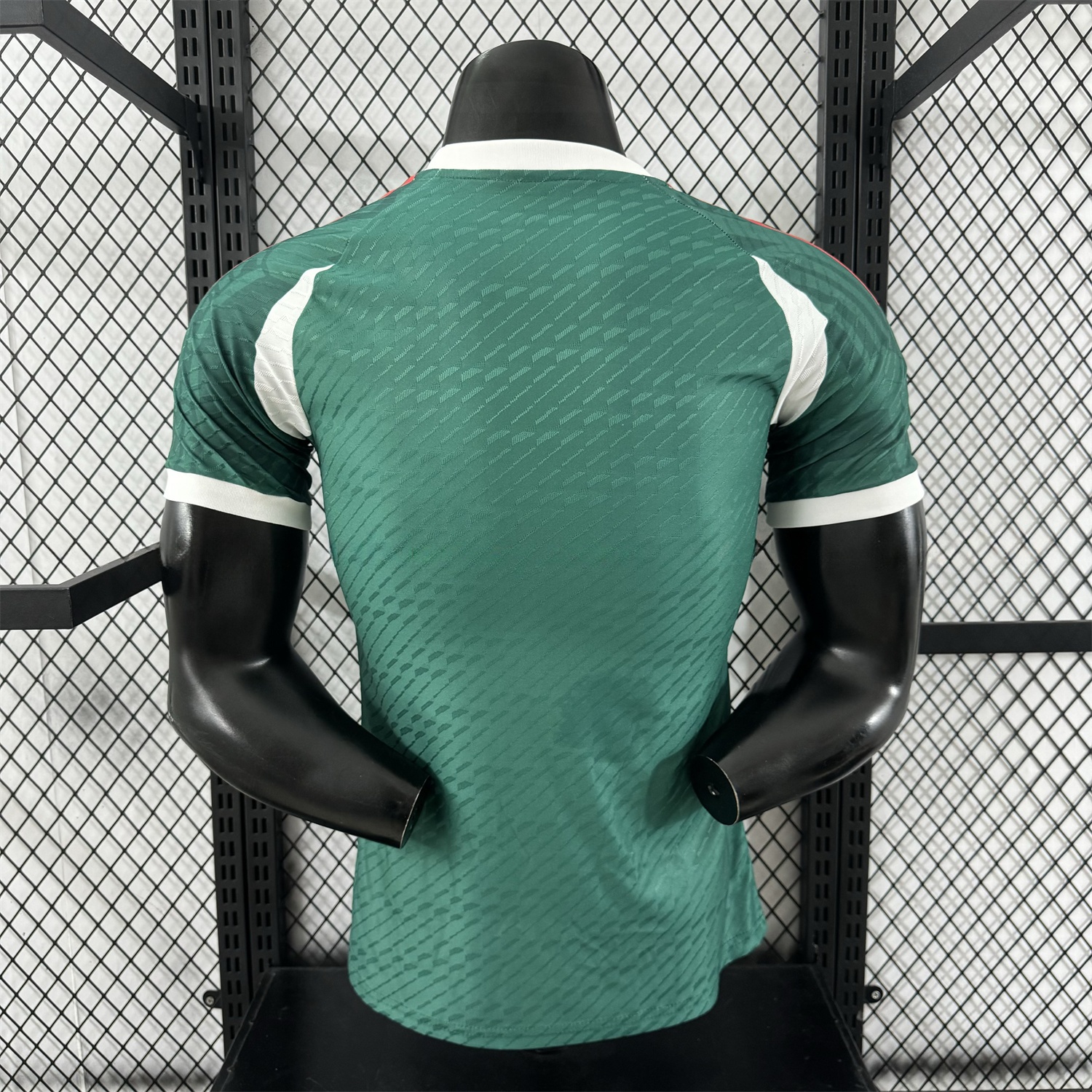 Mexico 25-26 Green Human Face Shaped Pattern Special Jersey - Player Version - UnitedFutballJersey