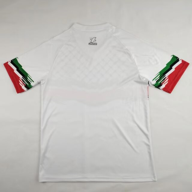 FC Palestina 24-25 White Barbed Wire Jersey - Fans Version - UnitedFutballJersey