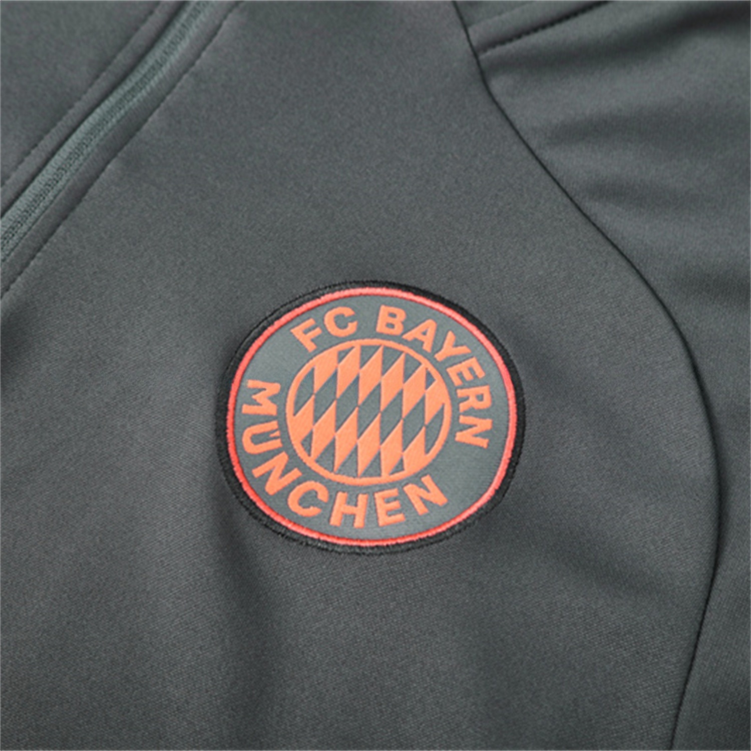 Bayern Munich 25-26 Kids Long Sleeves Training Set - Dark Grey Top & Pants - UnitedFutballJersey