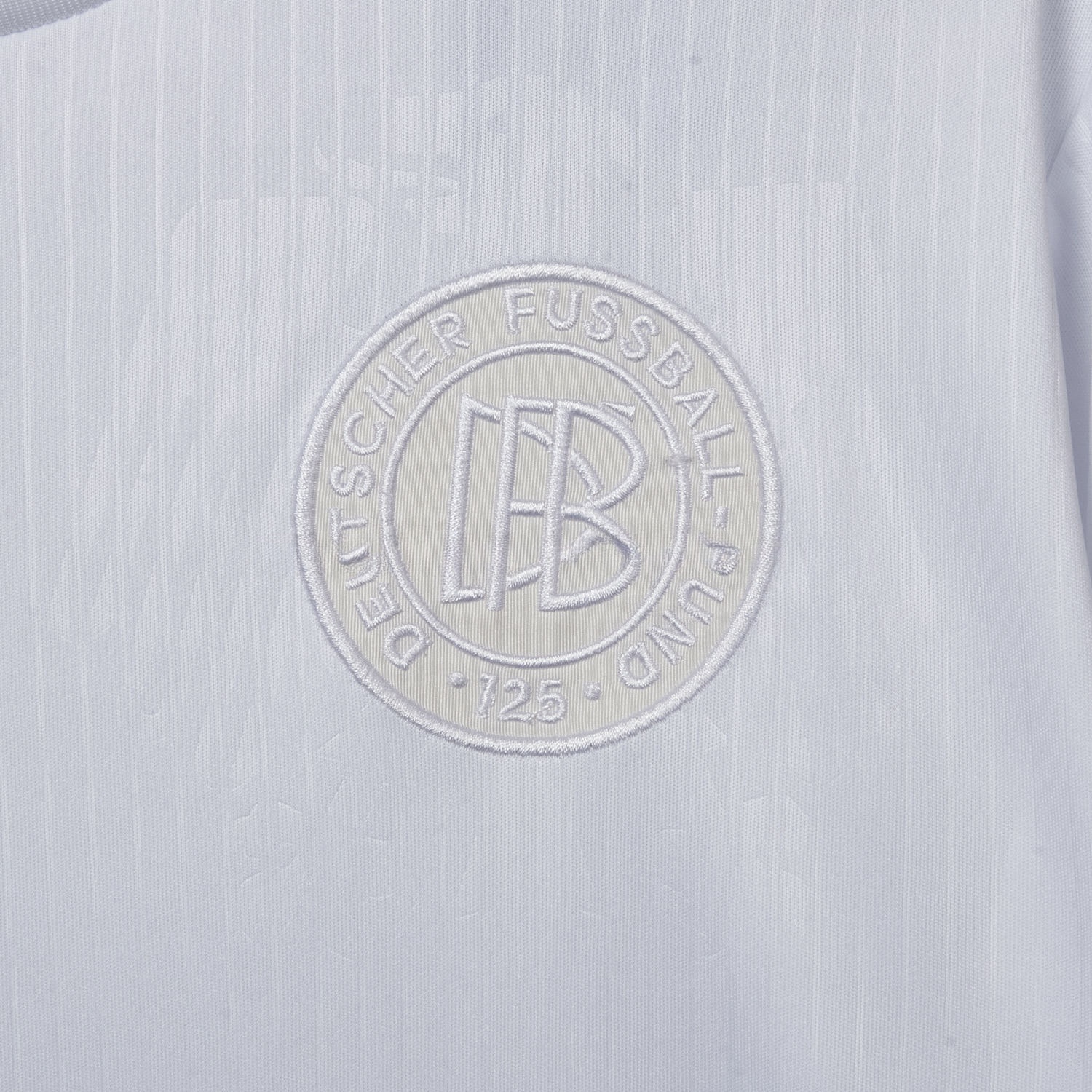 Germany 2025 125-Year Anniversary Pure White Long Sleeves Jersey - Fans Version - UnitedFutballJersey