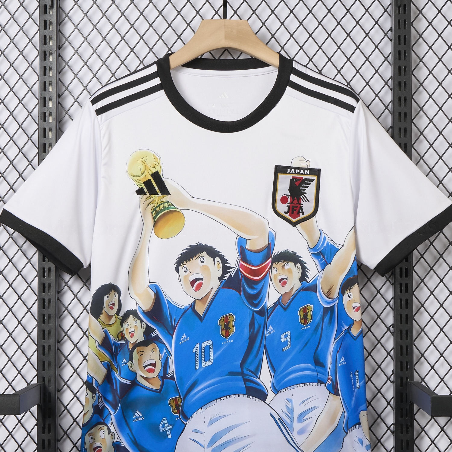 Japan 25-26 Captain Tsubasa World Cup Champion Special Jersey - Fans Version - UnitedFutballJersey