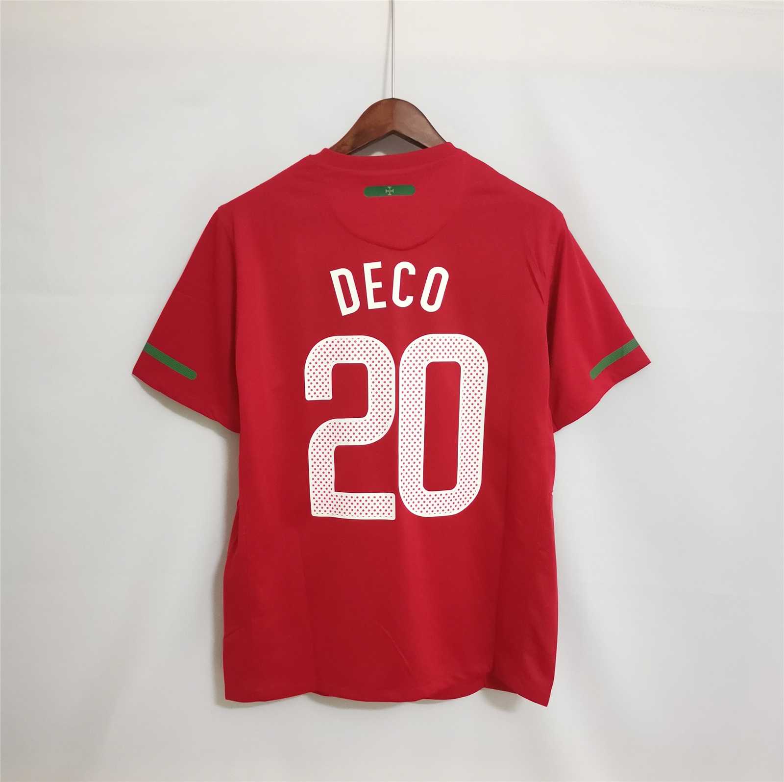 Retro Portugal 2010 Home Stadium Jersey - UnitedFutballJersey