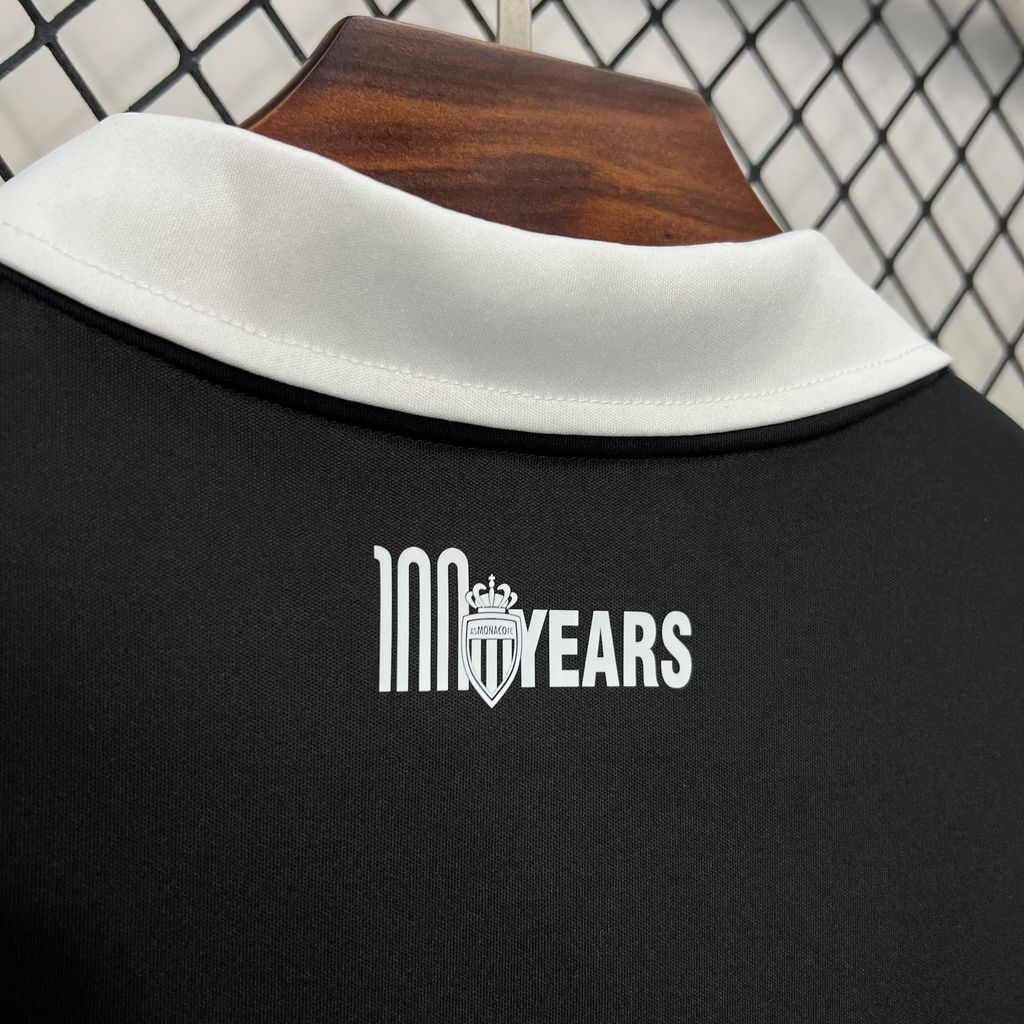 AS Monaco 24-25 100th Anniversary Jersey - Fans Version - UnitedFutballJersey