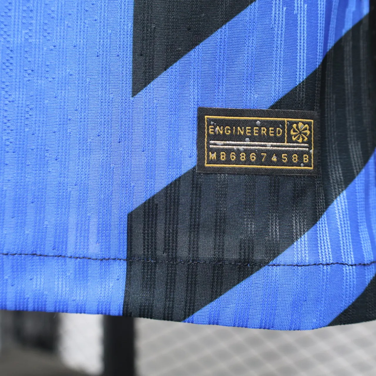 Inter Milan 24-25 Home Stadium Jersey with None Sponsor - Player Version - UnitedFutballJersey