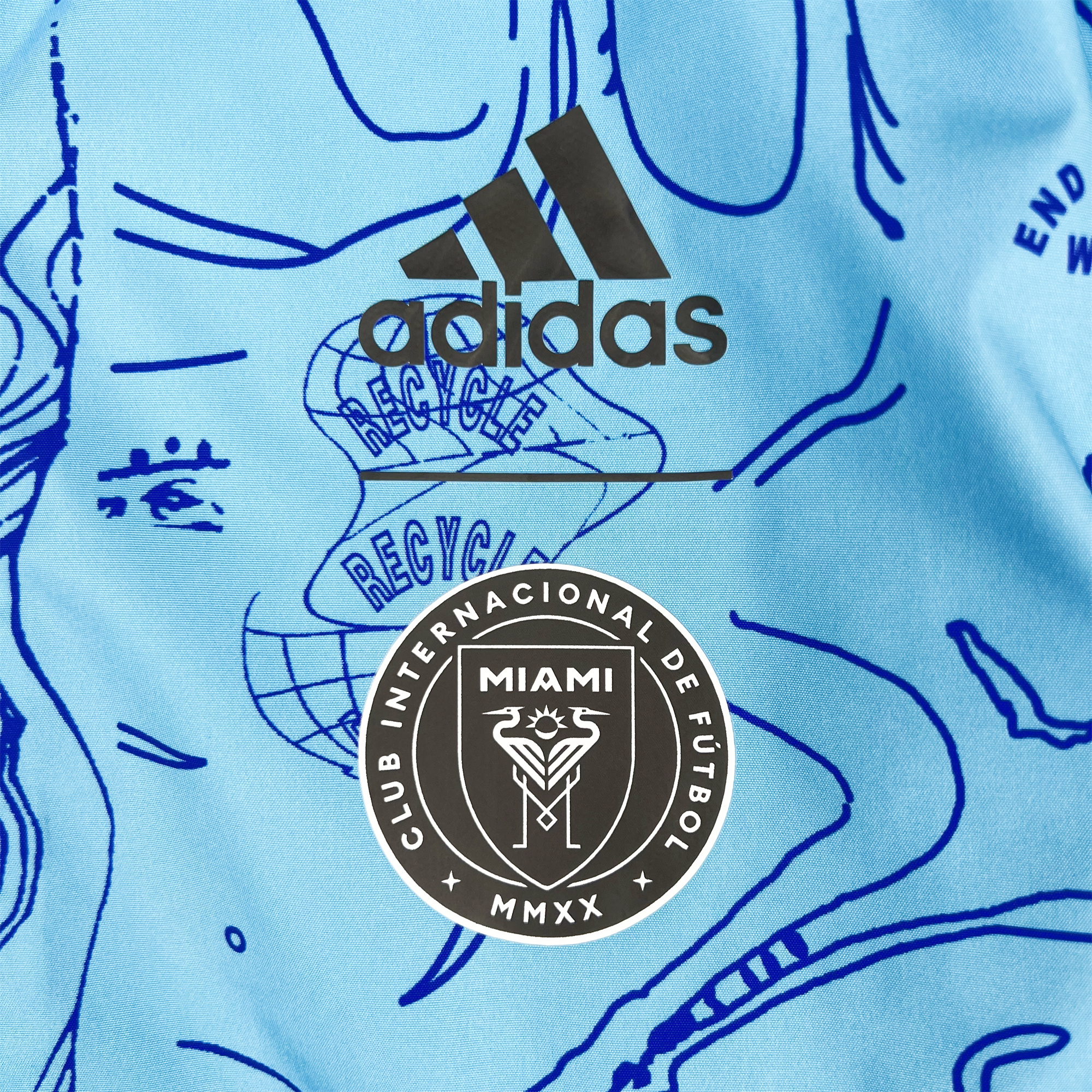 INT M.A.M 23-24 Double Sided Windbreaker - Blue - UnitedFutballJersey