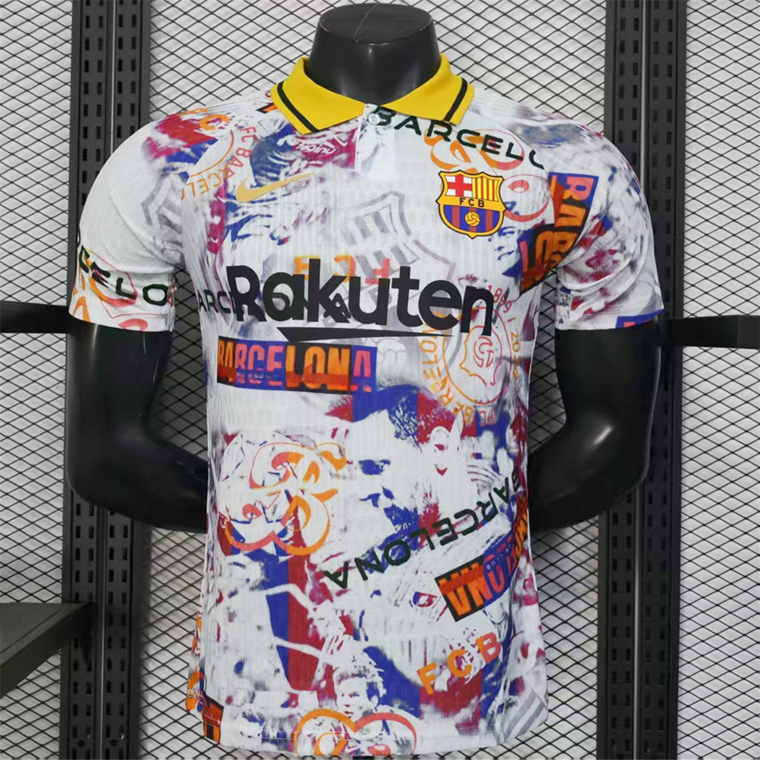Barcelona 25-26 Team Logo Collection POLO Colorful Special Jersey - Player Version - UnitedFutballJersey