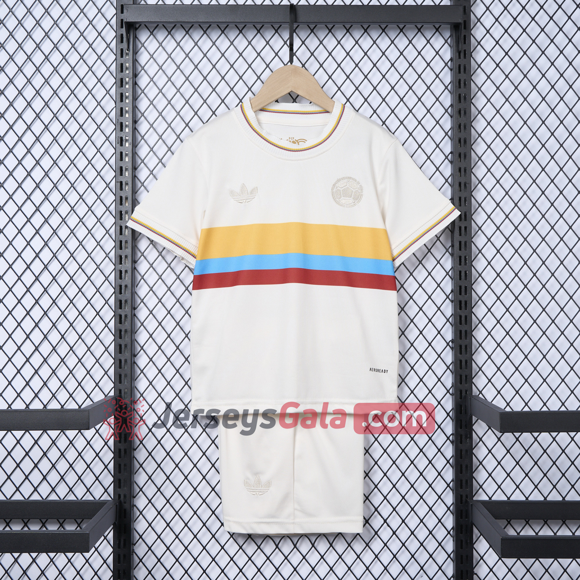 Colombia 2024 100th Anniversary Kids Kit - UnitedFutballJersey