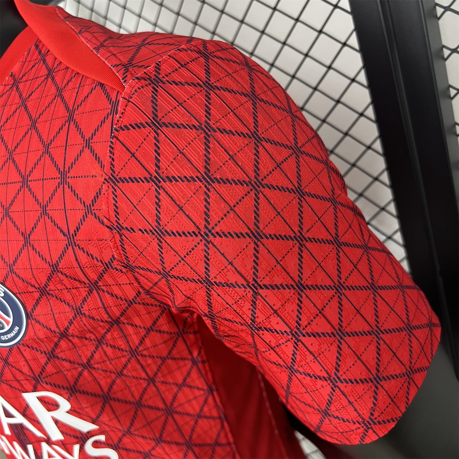 Paris Saint-Germain PSG 25-26 Red Pre-Match Training Jersey - Player Version - UnitedFutballJersey