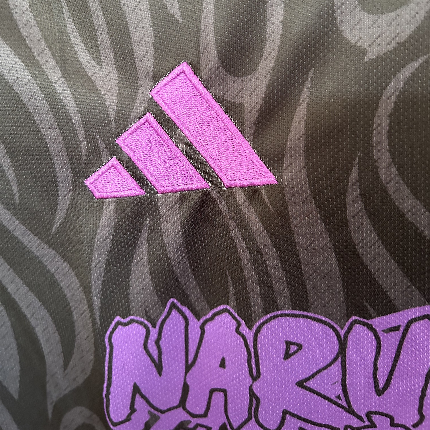 Japan 25-26 Purple NARUTO 20th Anniversary Black Special Jersey - Fans Version - UnitedFutballJersey