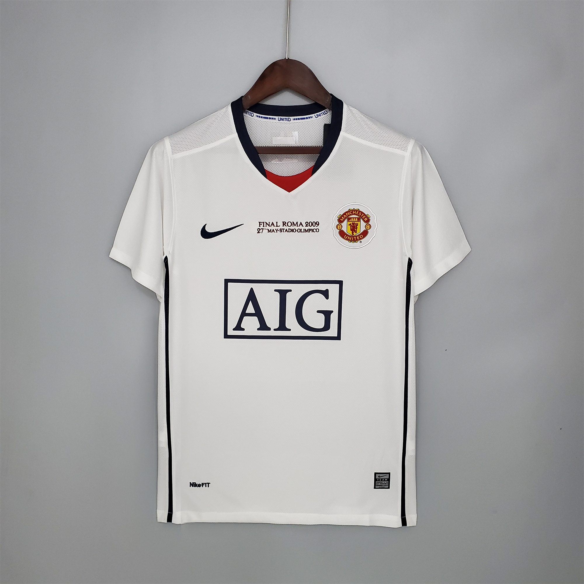 Manchester United Retro 08-09 Away Jersey - Champions League Final Version - UnitedFutballJersey