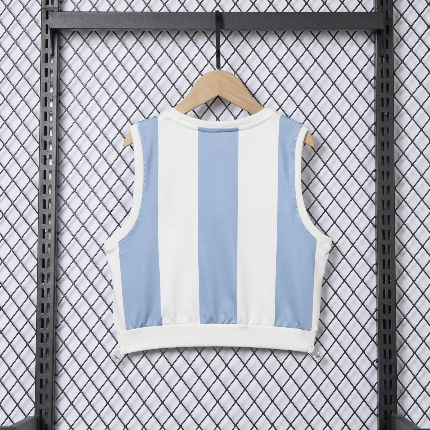 Women's Argentina 25-26 50th Anniversary Home Yoga Vest - UnitedFutballJersey