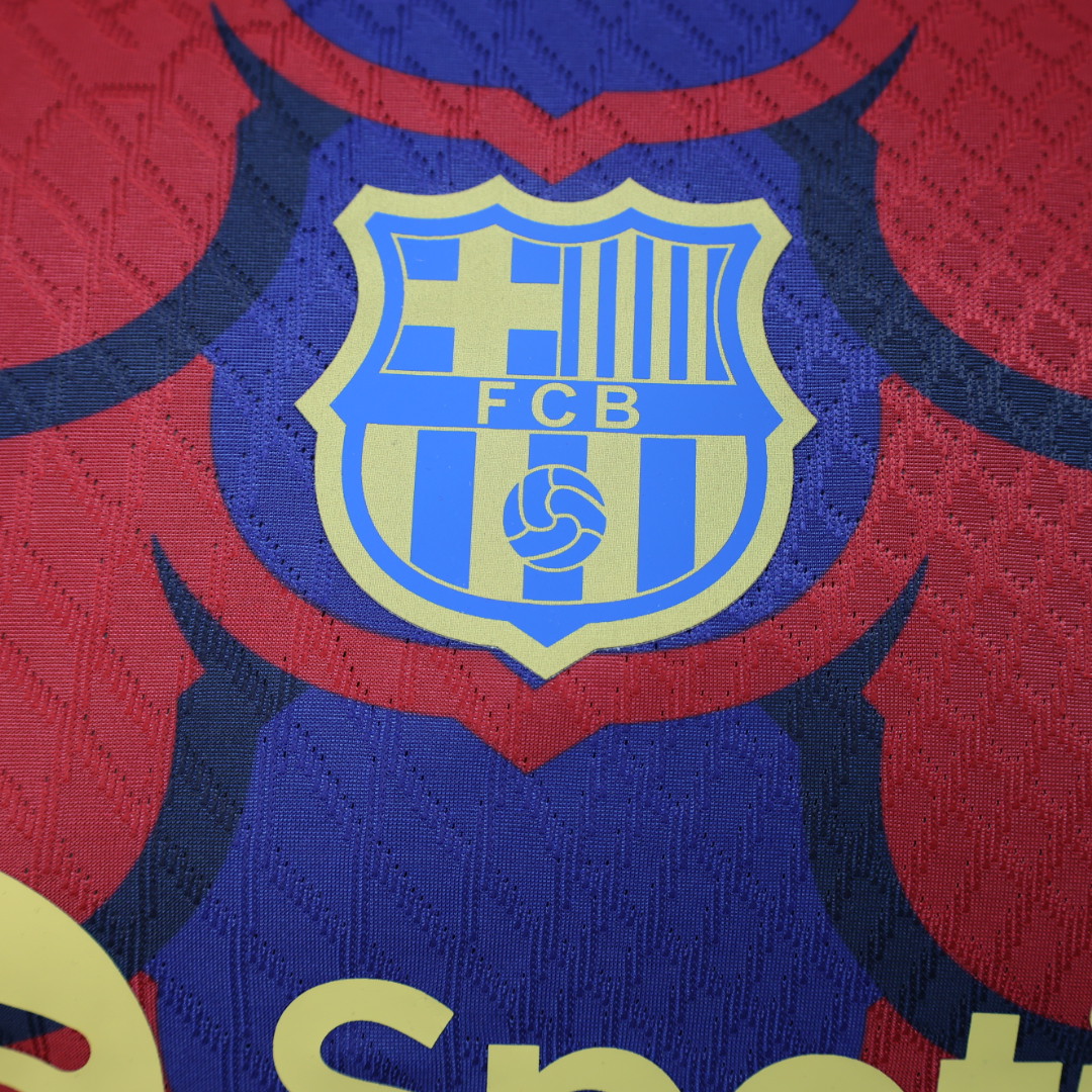 B.A.R.S.A 23-24 Pre-match Jersey - Player Version - UnitedFutballJersey