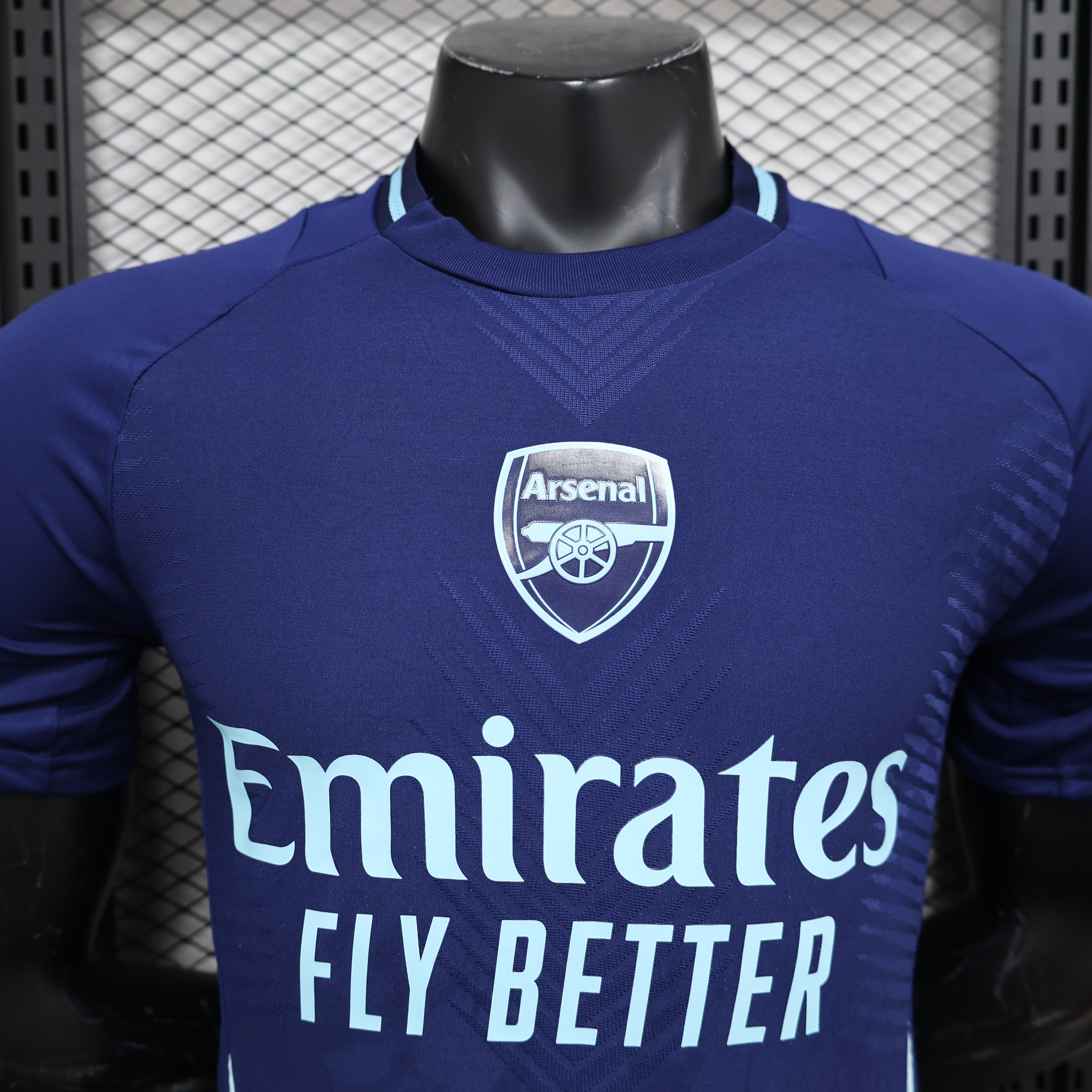 Arsenal 24-25 Blue Pre-match Training Jersey - Player Version - UnitedFutballJersey
